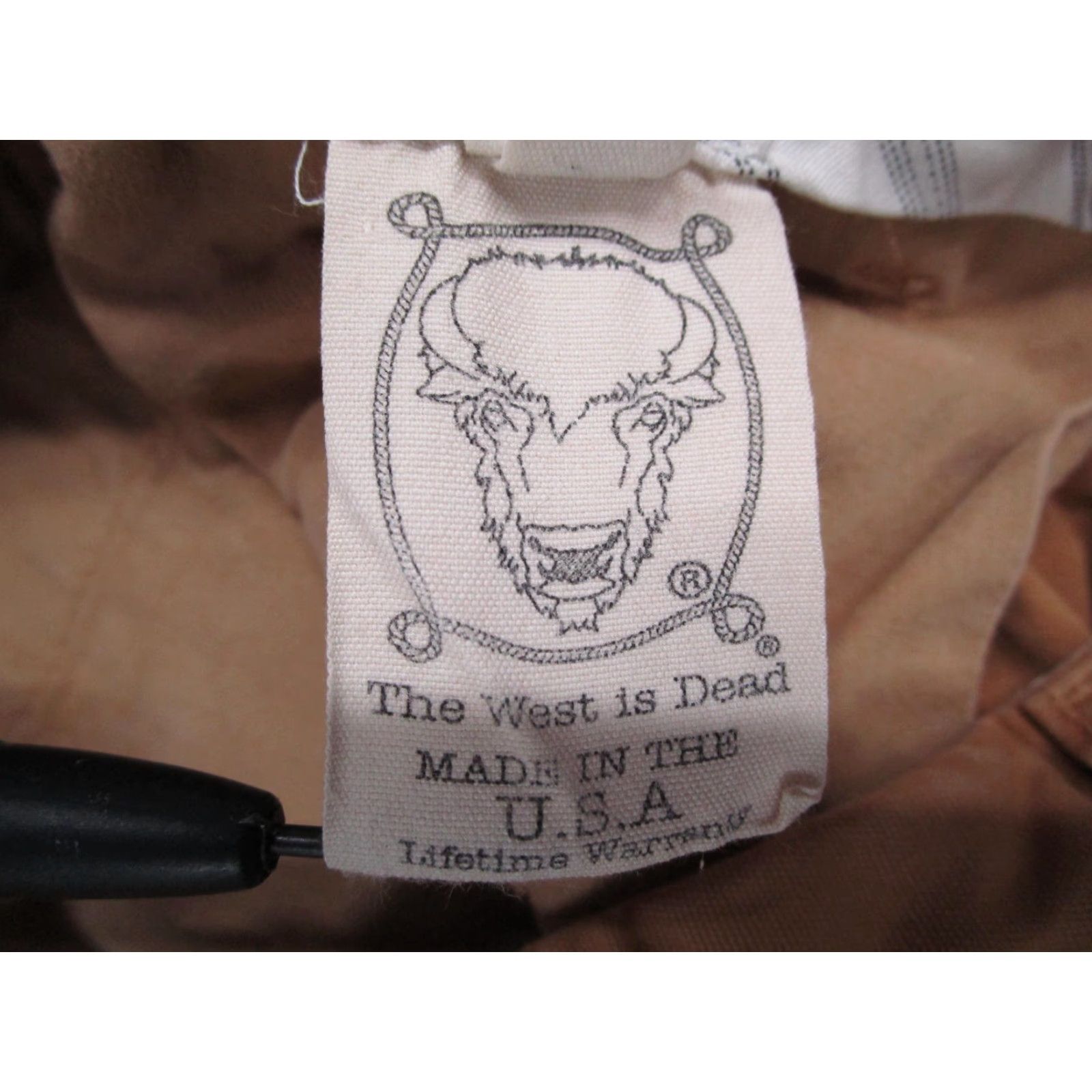 The West Is Dead VINTAGE The West is Dead Pants Mens 30x32 Khaki Slim Fit Distressed Made USA Size US 30 / EU 46 - 5 Thumbnail