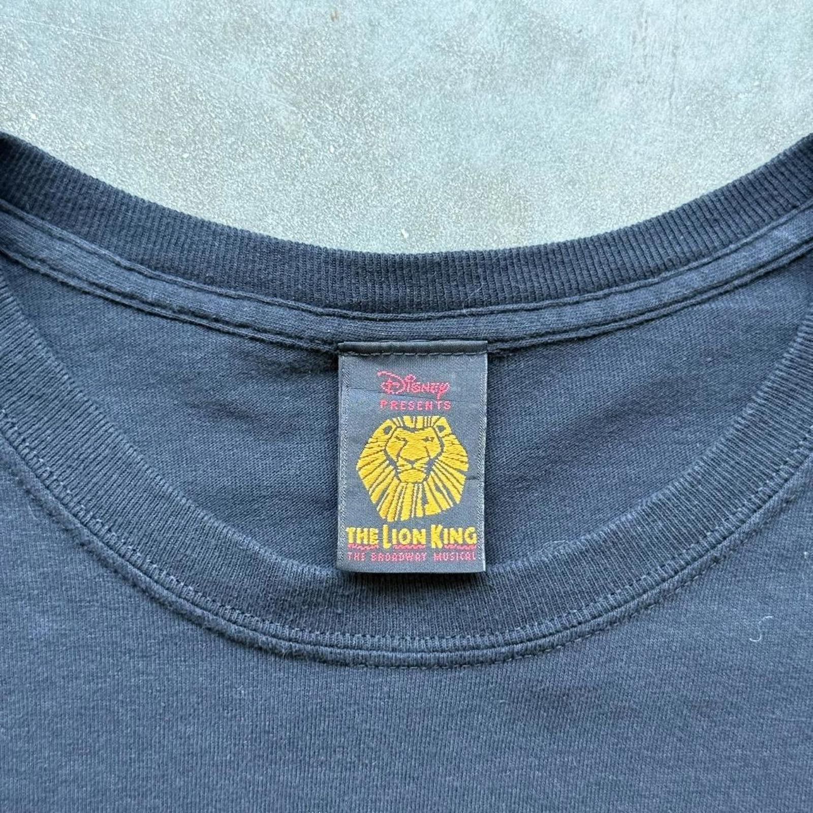 Disney Disney The Lion King Broadway Musical Merch Graphic T-Shirt Size US L / EU 52-54 / 3 - 4 Thumbnail