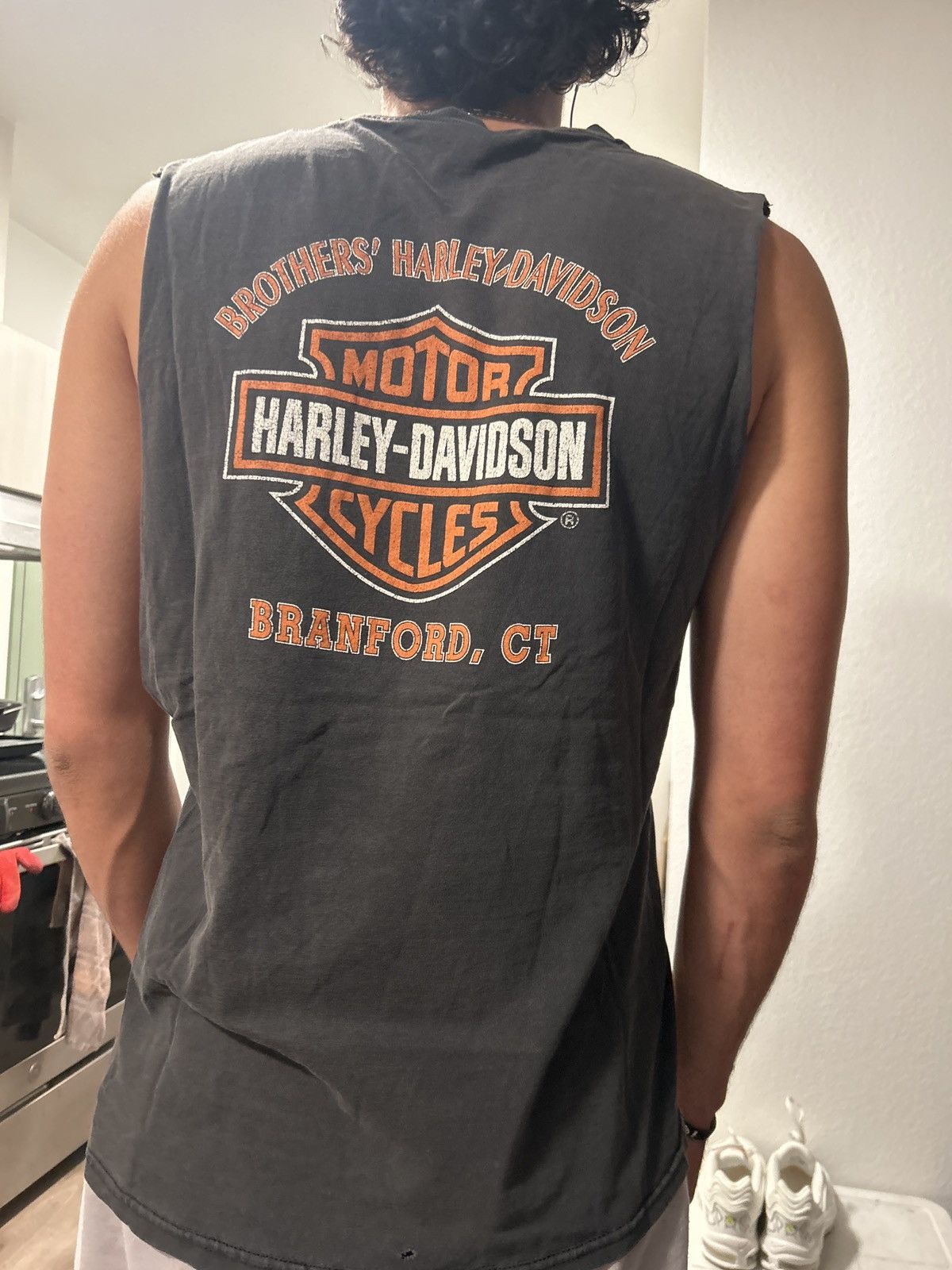Harley Davidson Harley Davidson Cut Off Size US L / EU 52-54 / 3 - 1 Thumbnail