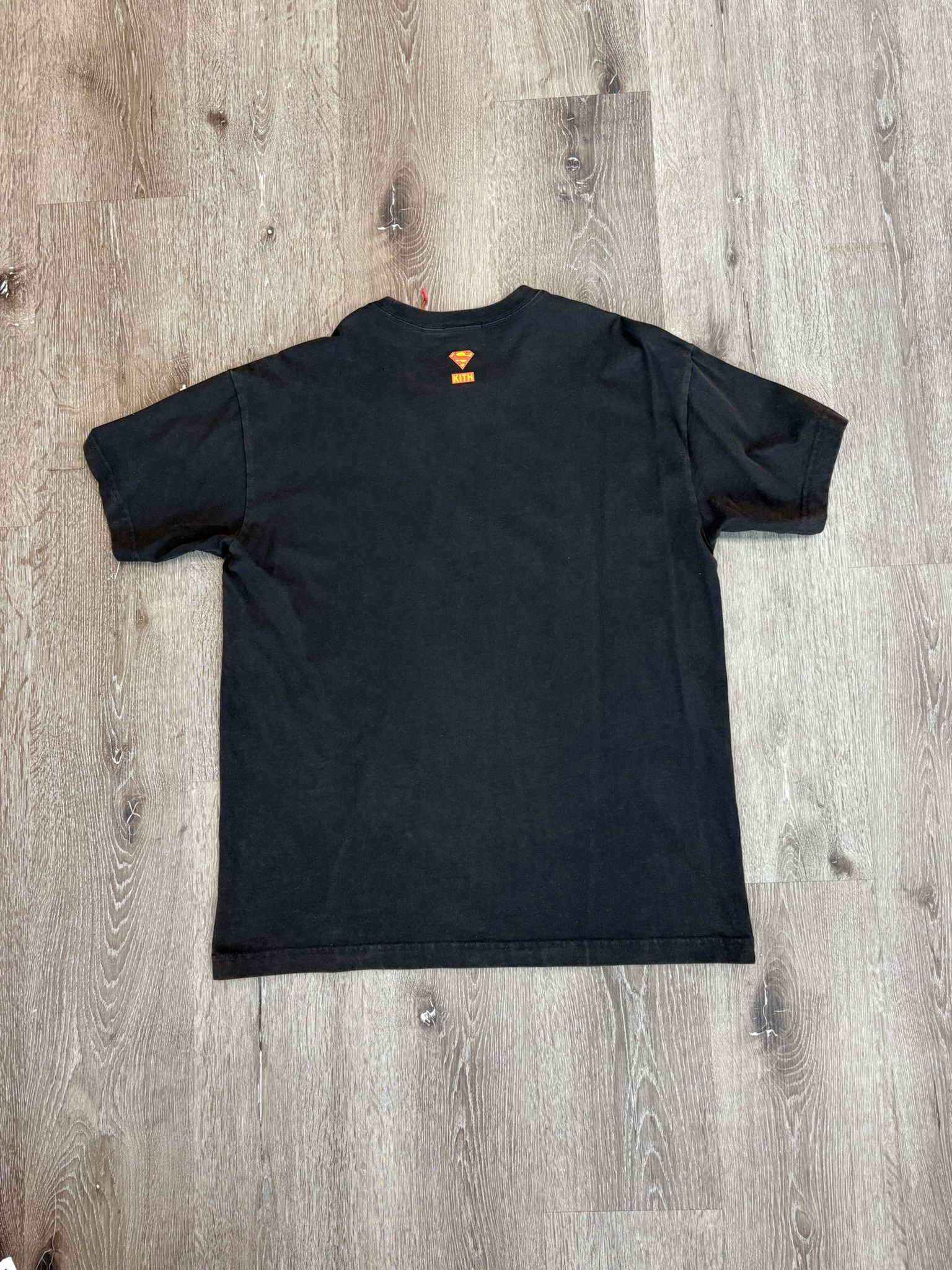Kith Kith x Superman "Lightning Bolt" Tee (Black) Size US M / EU 48-50 / 2 - 2 Thumbnail