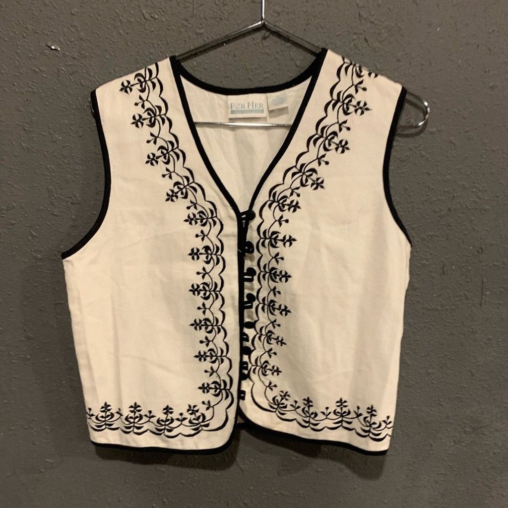 Van Heusen Women’s For Her Van Heusen Vest Size L / US 10 / IT 46 - 1 Thumbnail