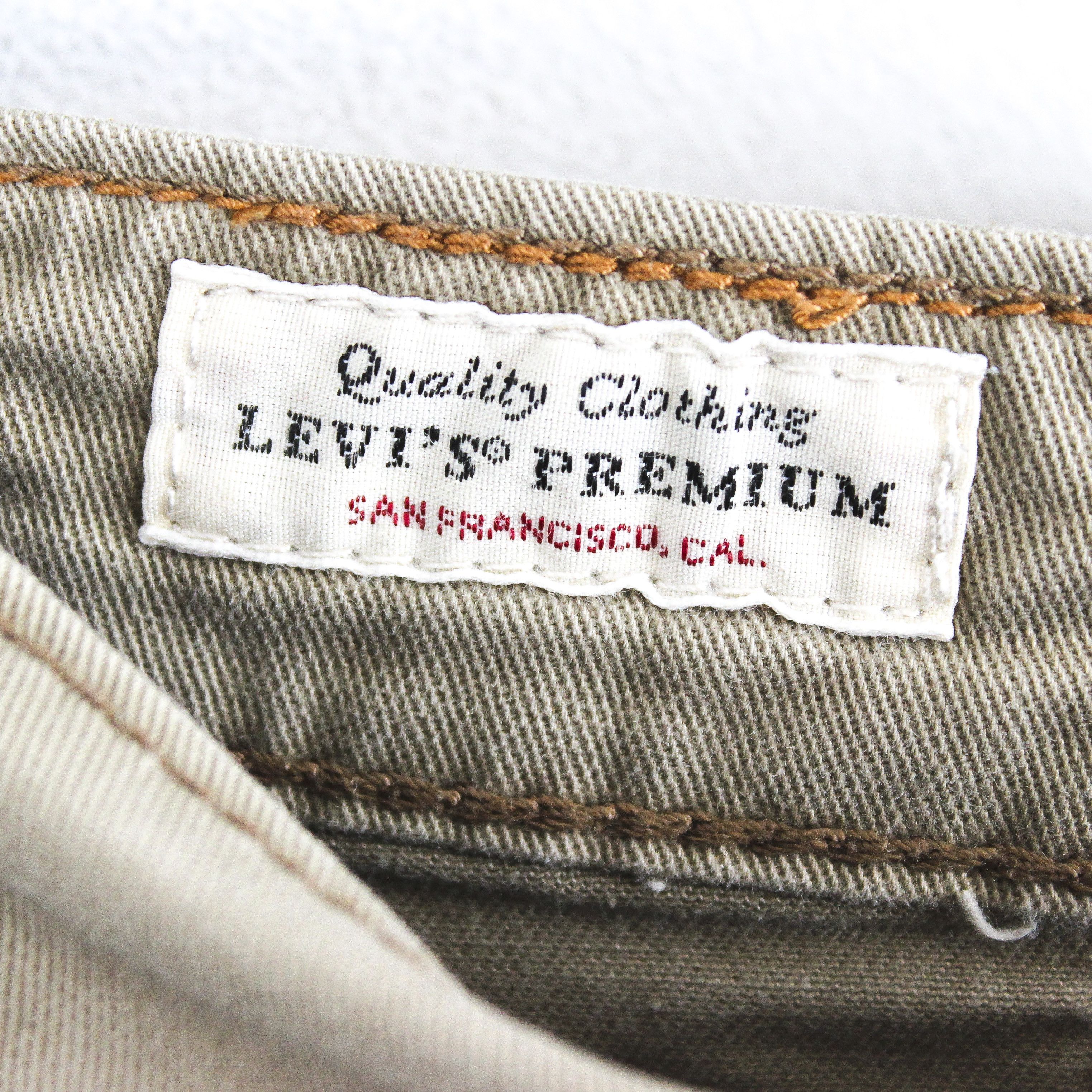 Levi's PREMIUM Big E 512 W34 L32 Slim Tapered Jeans Pants Stretchy Size US 34 / EU 50 - 5 Thumbnail