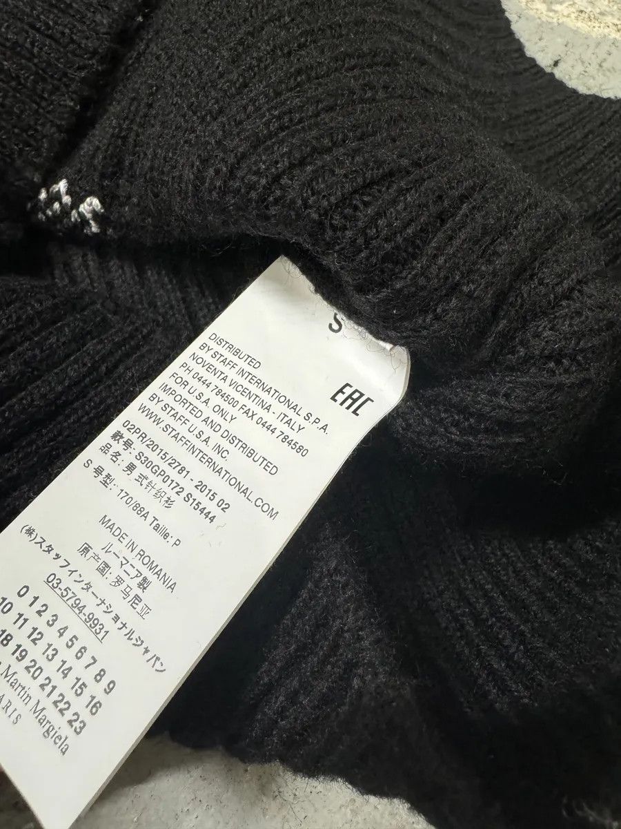 Maison Margiela AW2015 Maison Margiela Wool Black & White Turtleneck Size US S / EU 44-46 / 1 - 9 Thumbnail