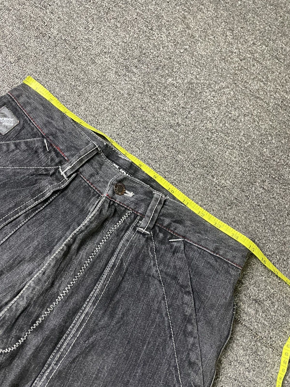 If Six Was Nine × Japanese Brand × Le Grande Bleu (L.G.B.) THRILLERdnm x Optimal Design Cargo Pants (92) Size US 30 / EU 46 - 8 Thumbnail