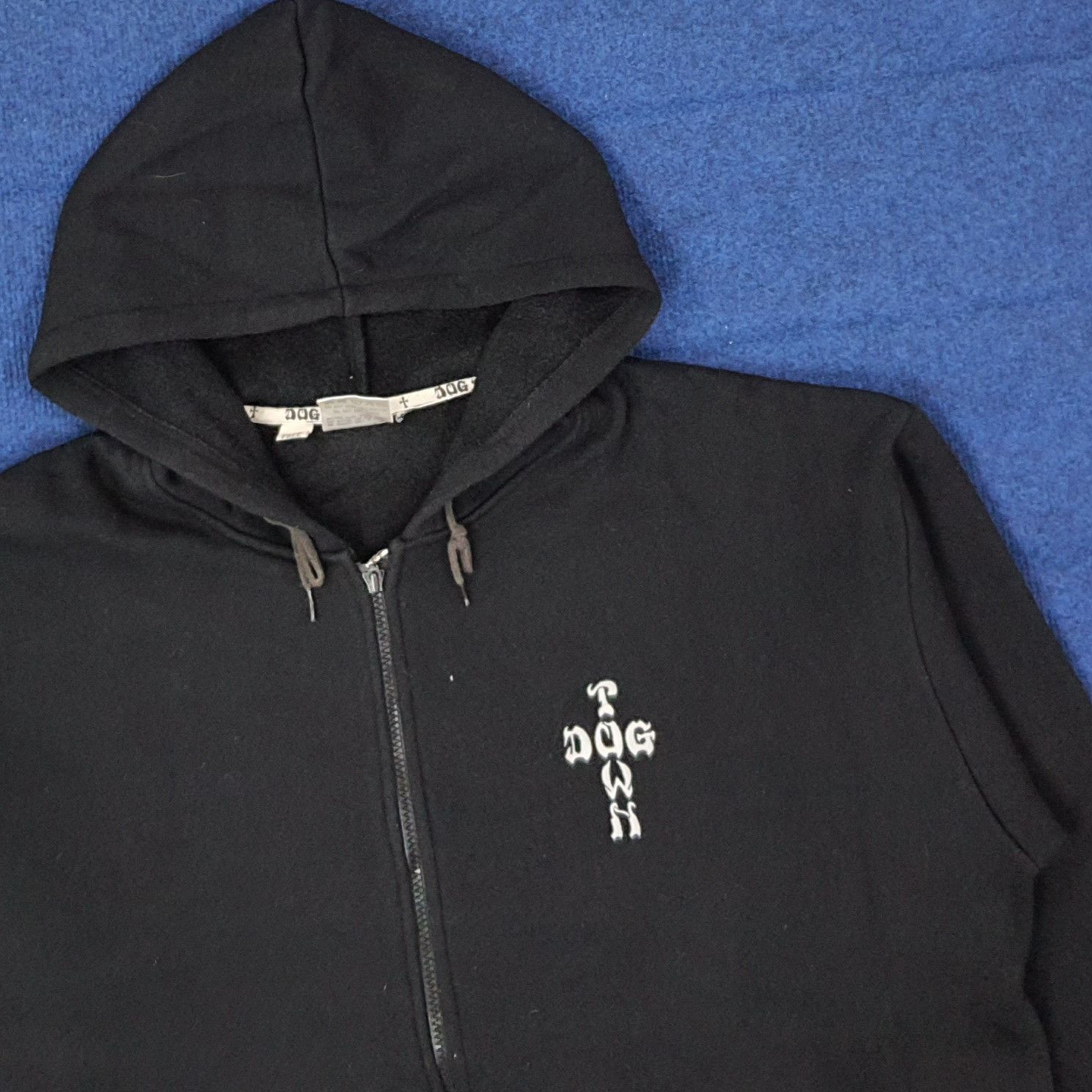 Dogtown Vintage Dogtown Skateboards Zipper Hoodie C264N14 Size US XL / EU 56 / 4 - 4 Thumbnail
