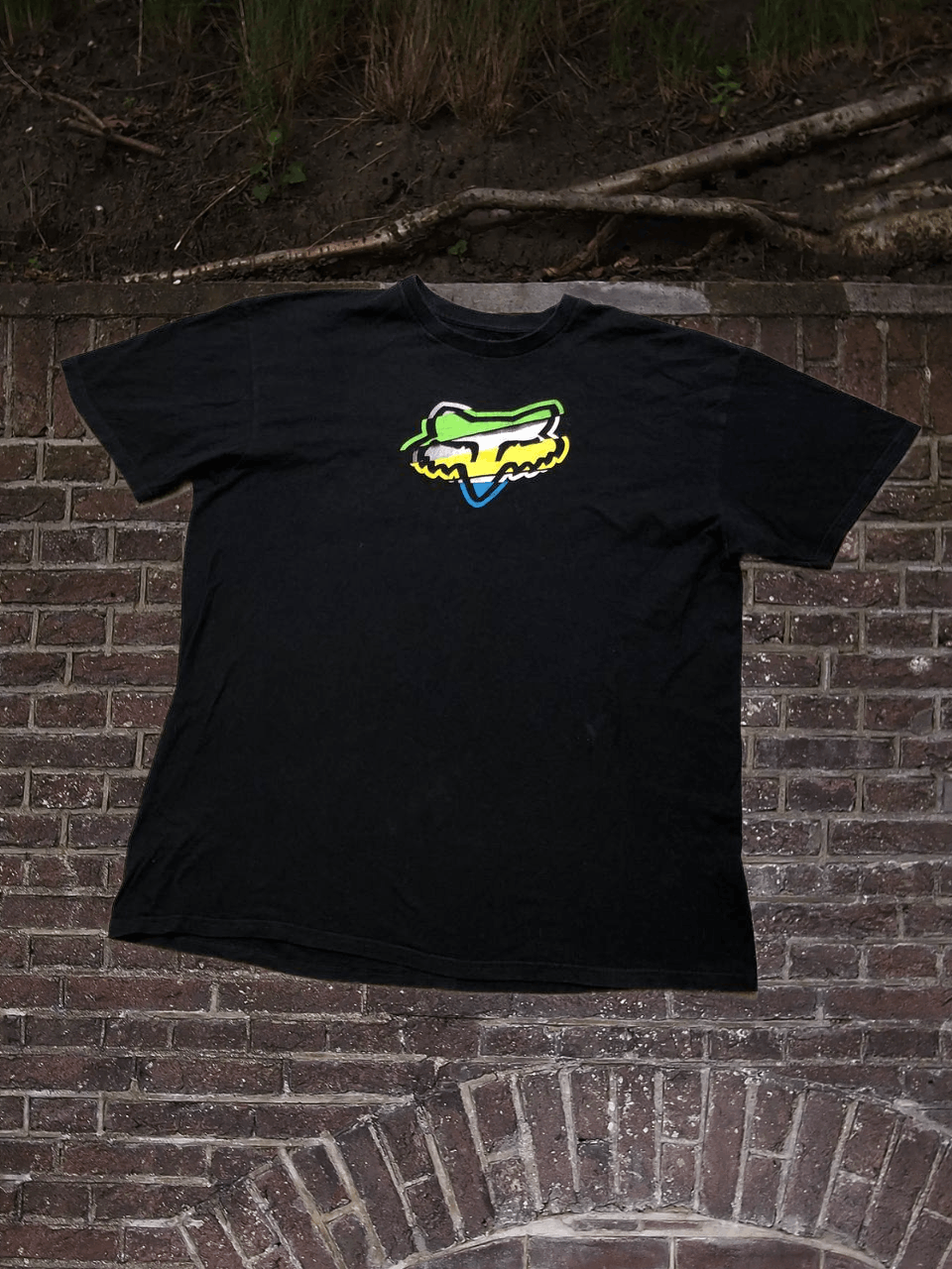 Fox Racing Streetwear Fox Racing T-Shirt big logo Y2K Vintage Size US XL / EU 56 / 4 - 1 Thumbnail