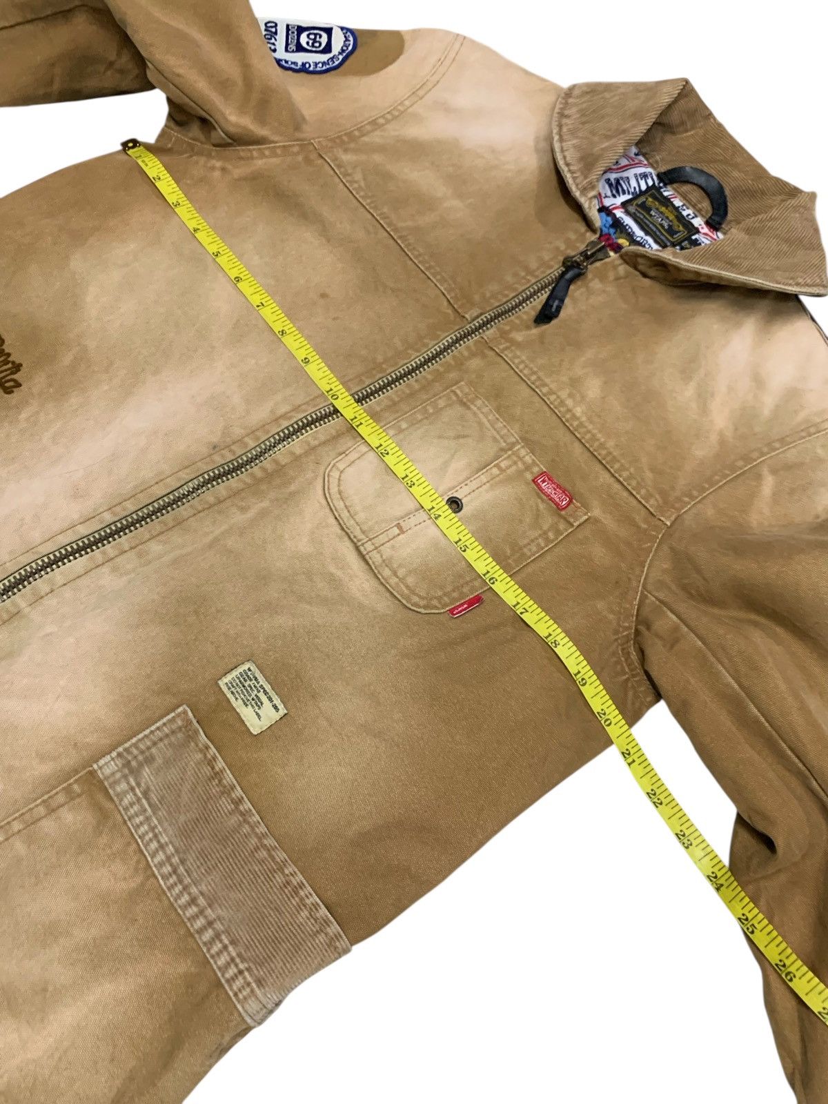 Wtaps Wtaps 2008 Fall/Winter Chore Canvas Jacket Zipper Down Size US M / EU 48-50 / 2 - 16 Thumbnail