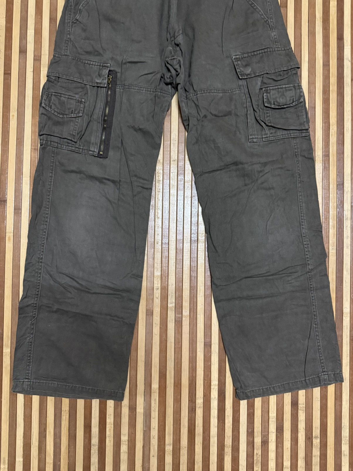 Japanese Brand Wild Khakis Cargo Pants Streetwear / Multipocket / W30X31 Size US 30 / EU 46 - 3 Thumbnail