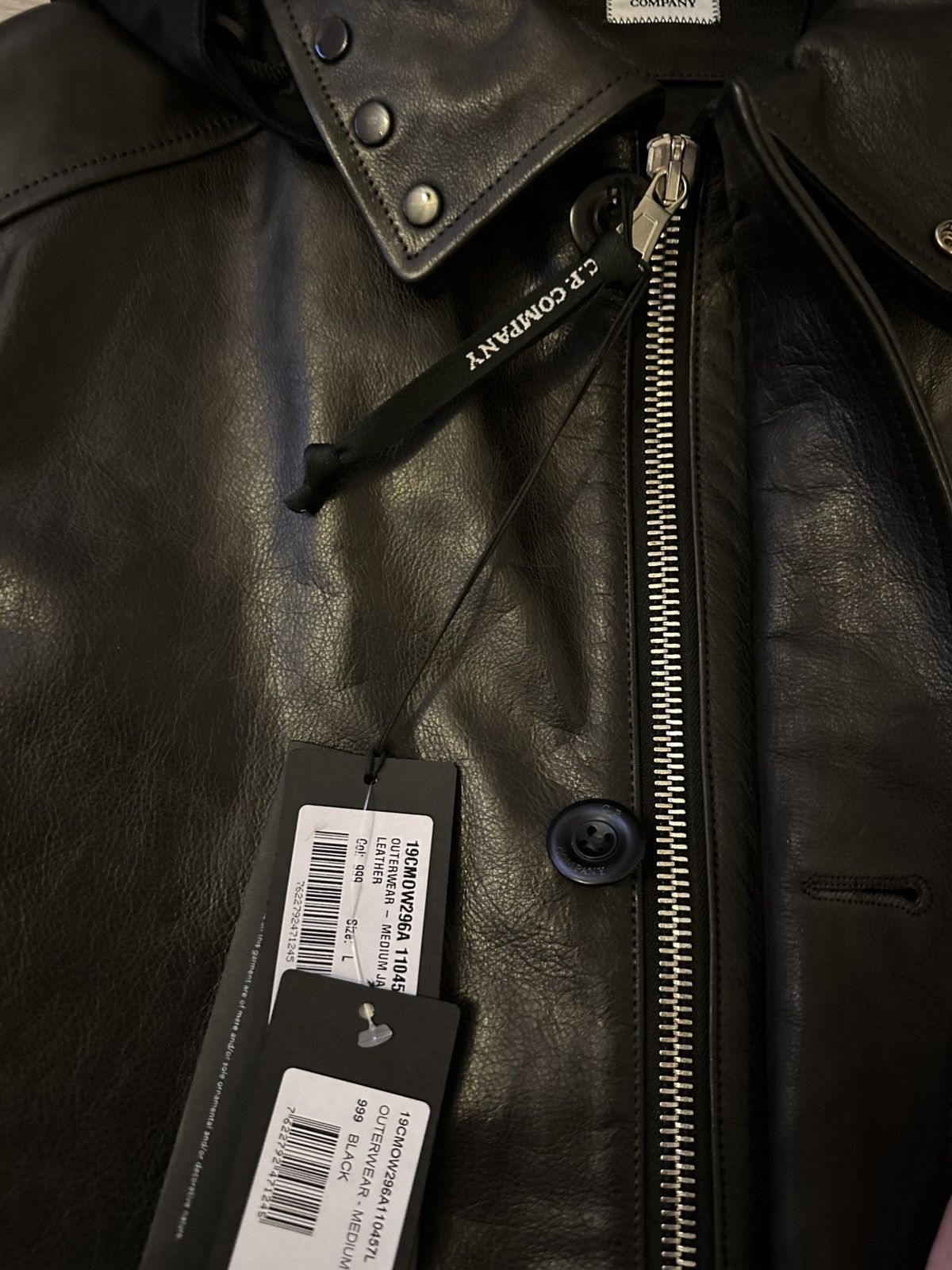 C.P. Company CP Company leather mille jacket Size US L / EU 52-54 / 3 - 8 Thumbnail