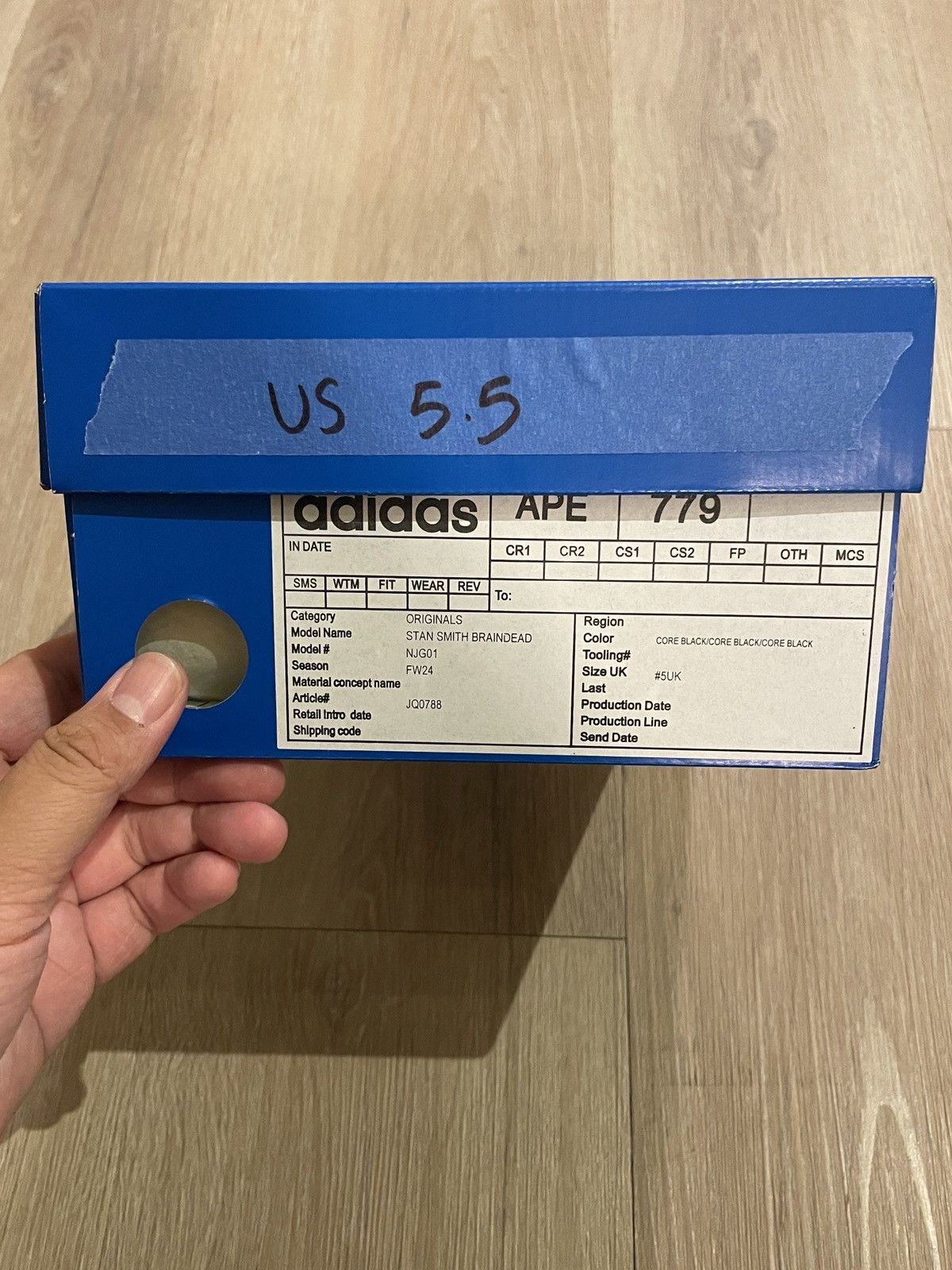Adidas × Brain Dead Brain Dead Adidas Stan Smith LA exclusive Size US 5.5 / EU 38 - 6 Thumbnail