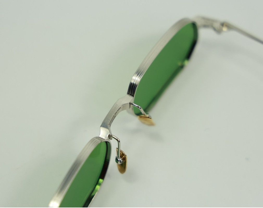Jacques Marie Mage GREEN LENSE THE SIDEWALK DOCTOR SUNGLASSES Size ONE SIZE - 3 Thumbnail