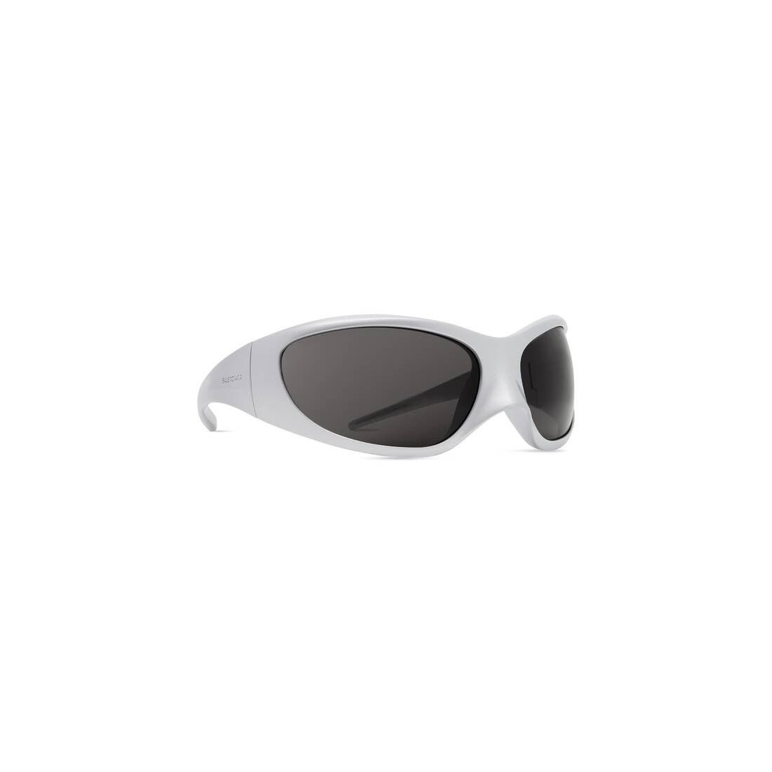 Balenciaga o1la1rc1a0725 Size: OS / Skin XXL Cat Sunglasses in Silver Size ONE SIZE - 2 Thumbnail