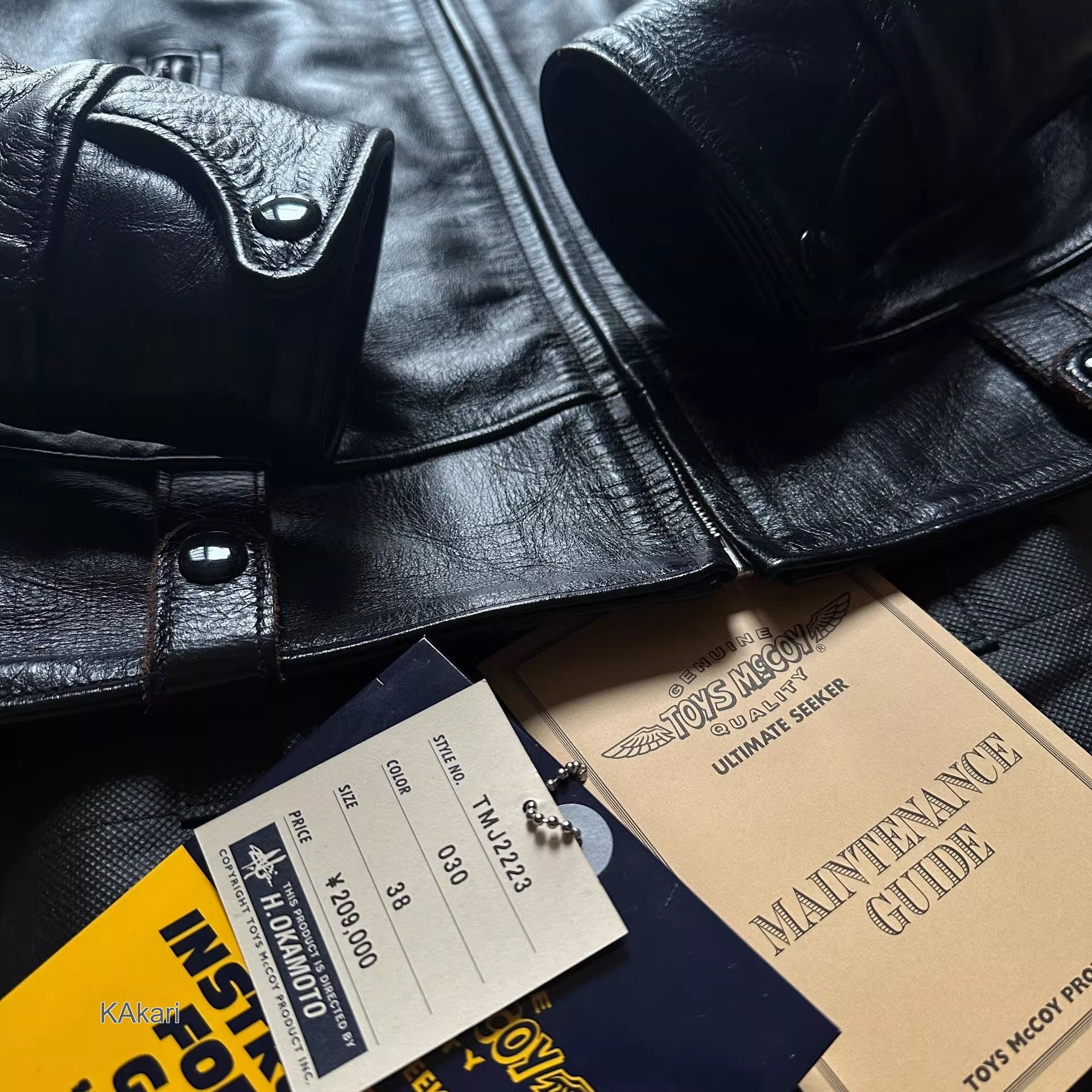 TOYS McCOY Toys McCoy McHILL Mobster Leather Jacket Size US M / EU 48-50 / 2 - 2 Thumbnail
