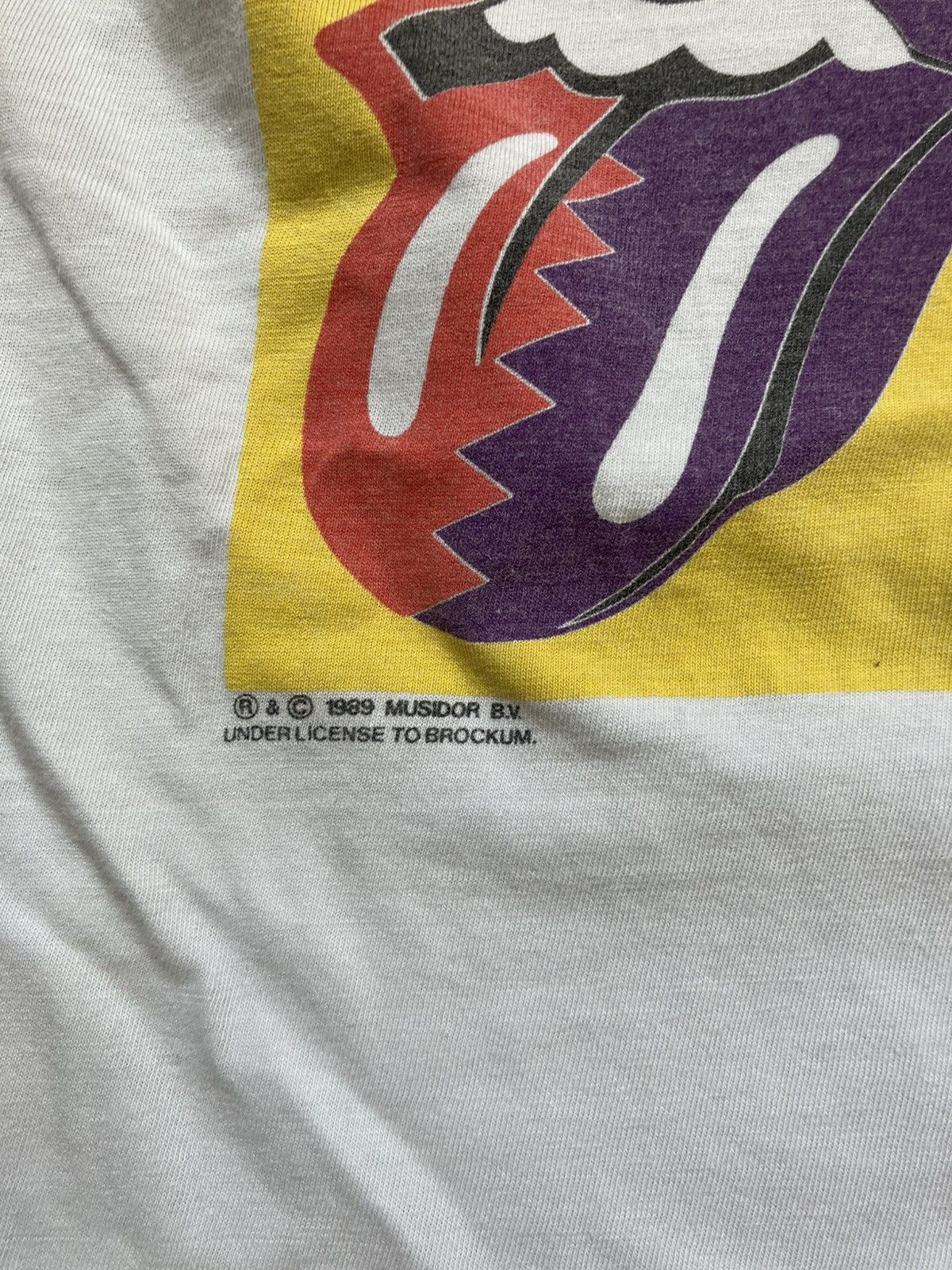Band Tees × The Rolling Stones × Vintage Rolling Stones 1990 European tour Size US XL / EU 56 / 4 - 5 Thumbnail