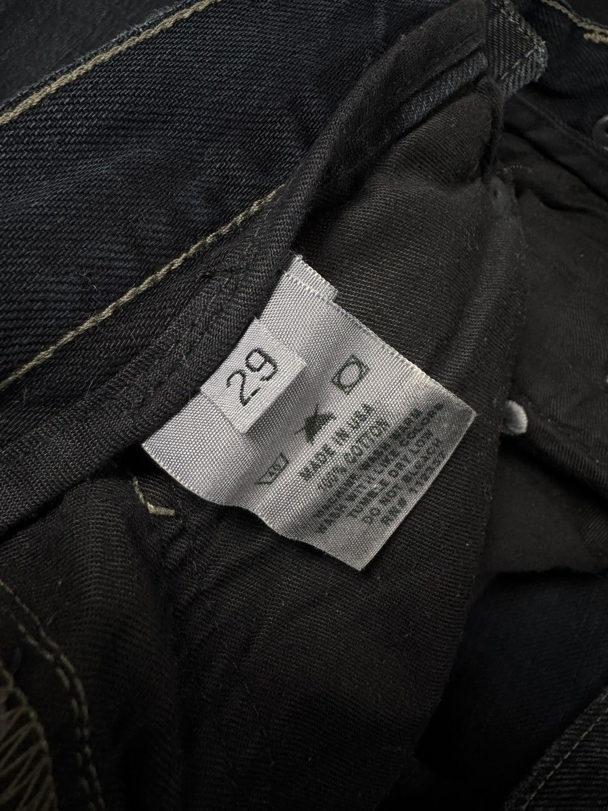 Rick Owens 2000s Rick Owens SLAB Waxed ‘Oil Spill’ Suede Link Denim Size US 31 - 11 Thumbnail