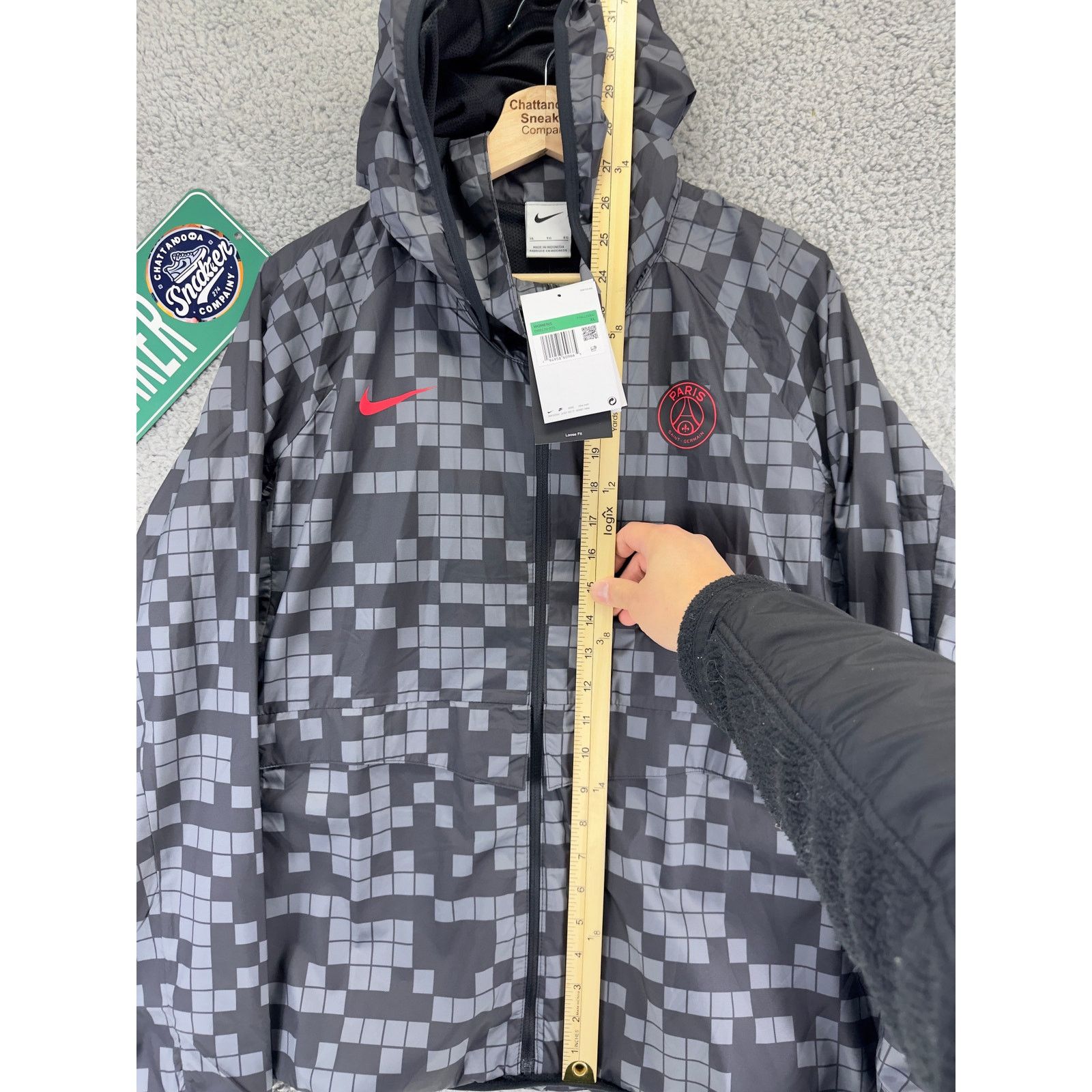 Nike Nike Paris Saint-Germain FC AWF Jacket Womens XL Hooded Size XL / US 12-14 / IT 48-50 - 3 Thumbnail
