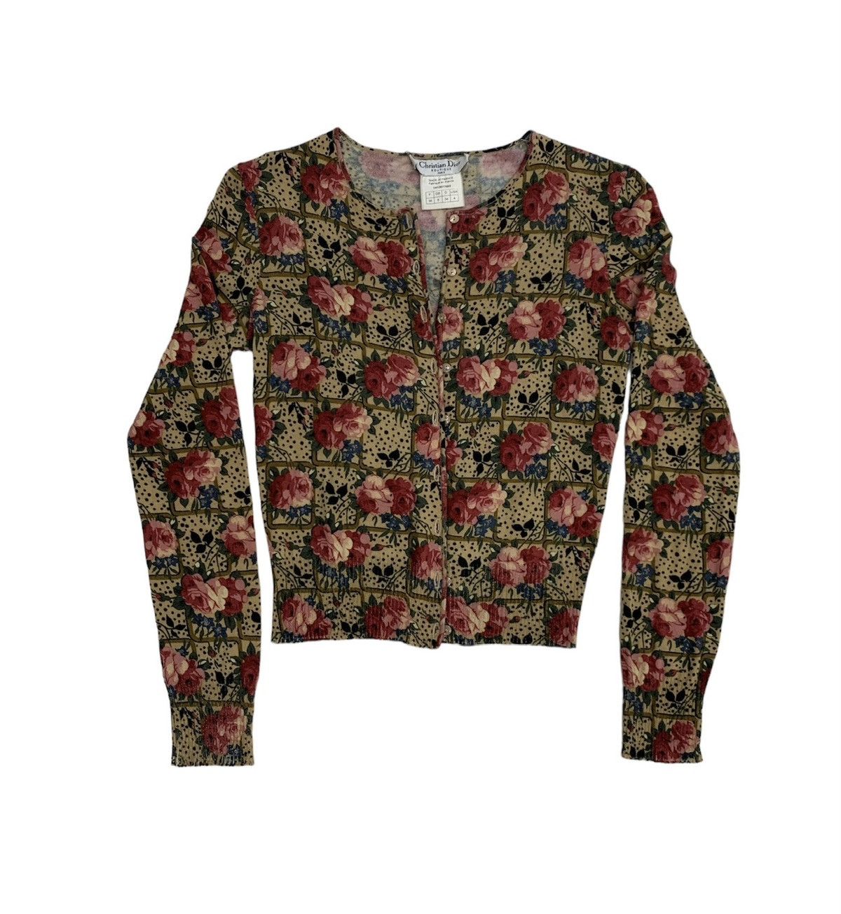 Dior × Vintage 💥Dior Floral Button up shirts Size S / US 4 / IT 40 - 3 Thumbnail