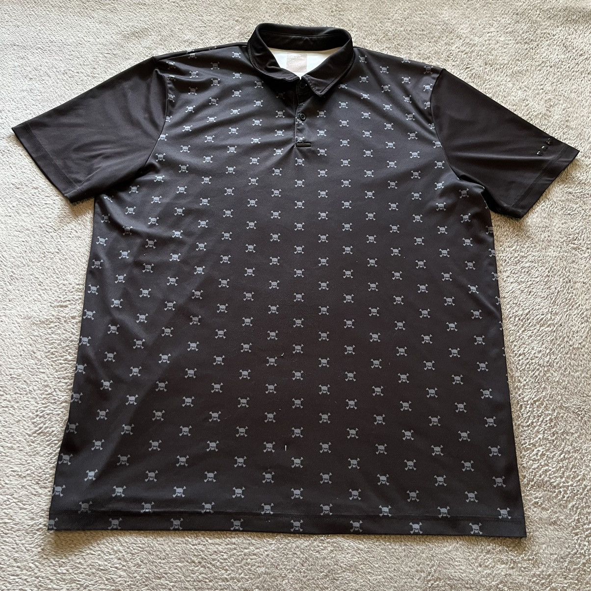 Oakley Oakley Skull Pattern Collard Dri Fit Style Shirt Size US L / EU 52-54 / 3 - 2 Thumbnail