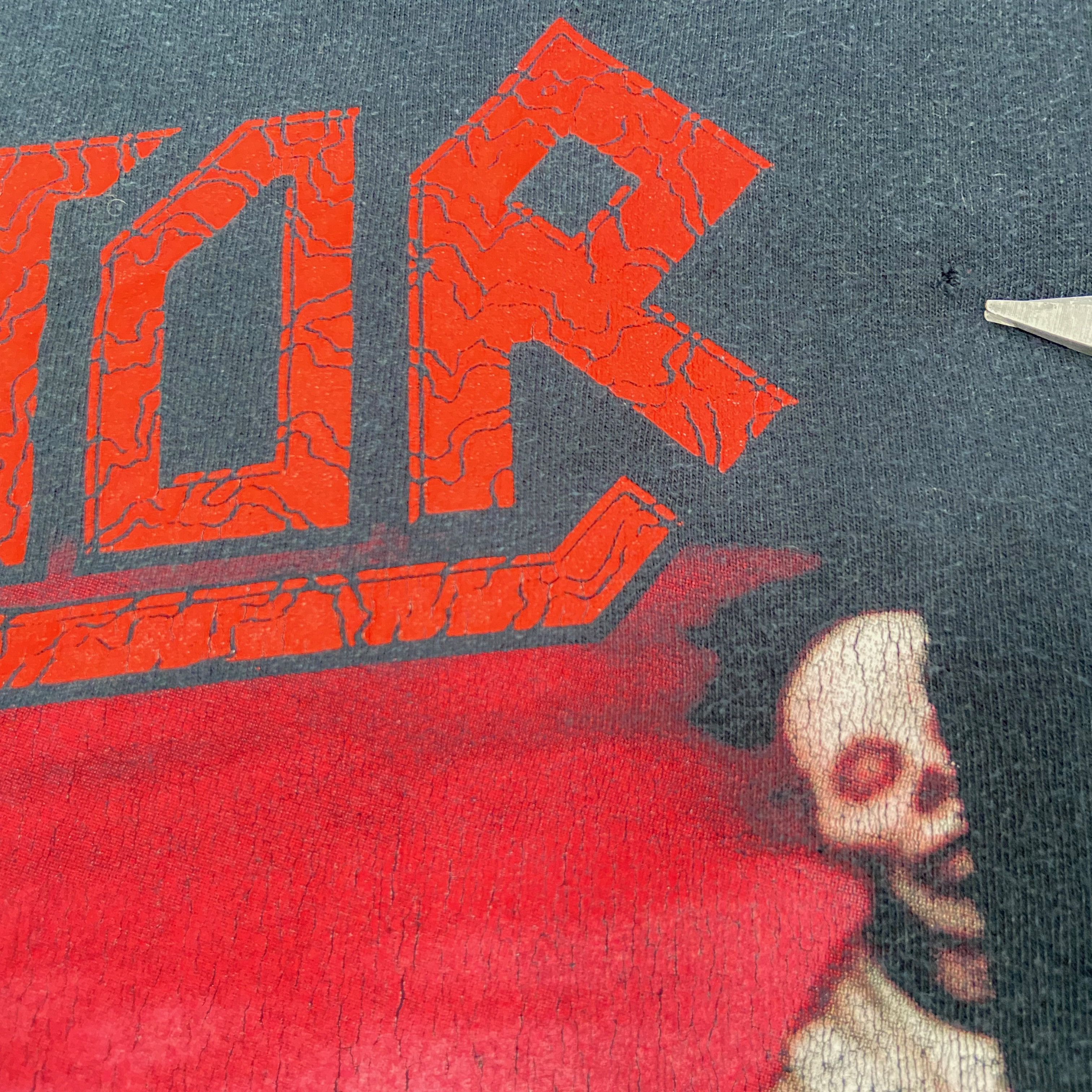Band Tees 1990s KREATOR TERRIBLE CERTAINTY VERY RARE FADED TEE - № 251 Size US L / EU 52-54 / 3 - 9 Thumbnail