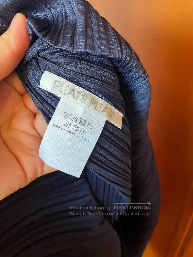 Issey Miyake Issey Miyake Midnight Blue Dress Size M / US 6-8 / IT 42-44 - 5 Thumbnail