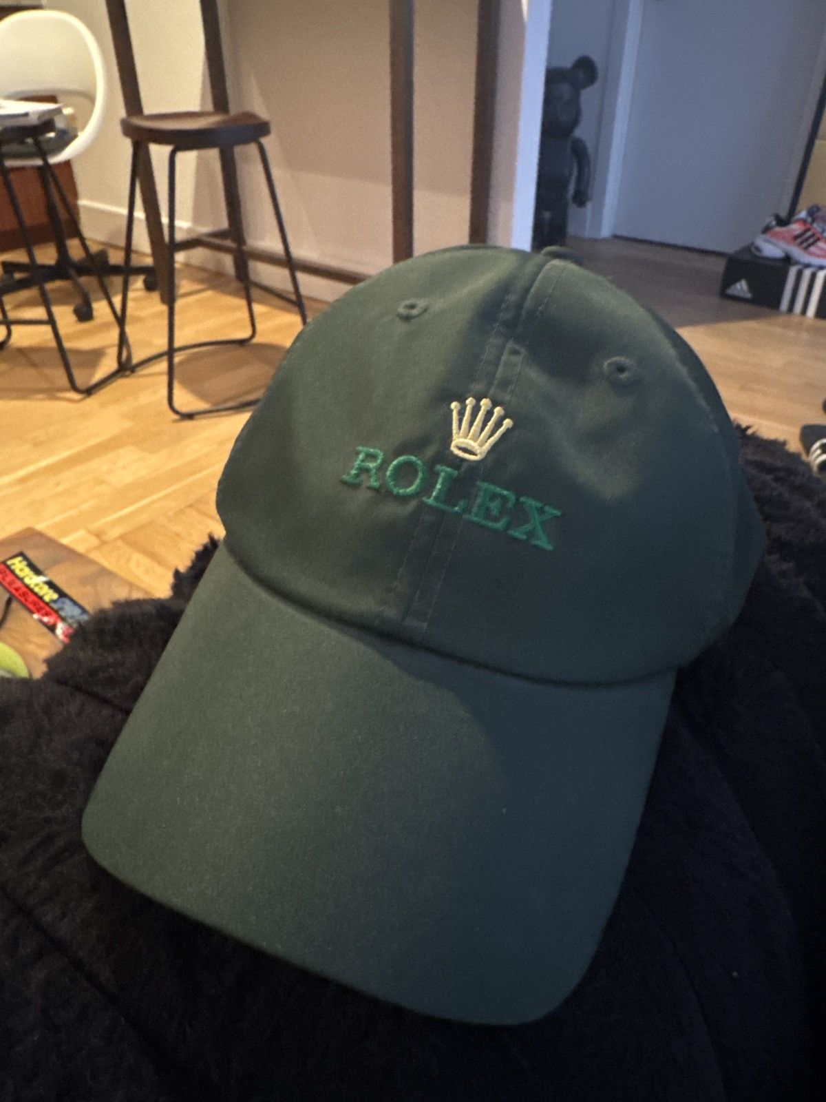 Rolex Rolex Logo Hat Green Strapback Promo Authentic Rare Size ONE SIZE - 1 Thumbnail
