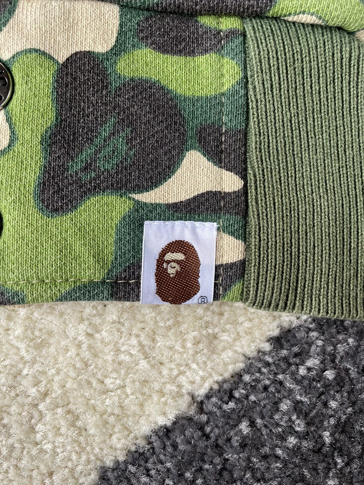 Bape OG Bape ABC Camo Green Sweat Varsity Jacket Size US M / EU 48-50 / 2 - 12 Thumbnail