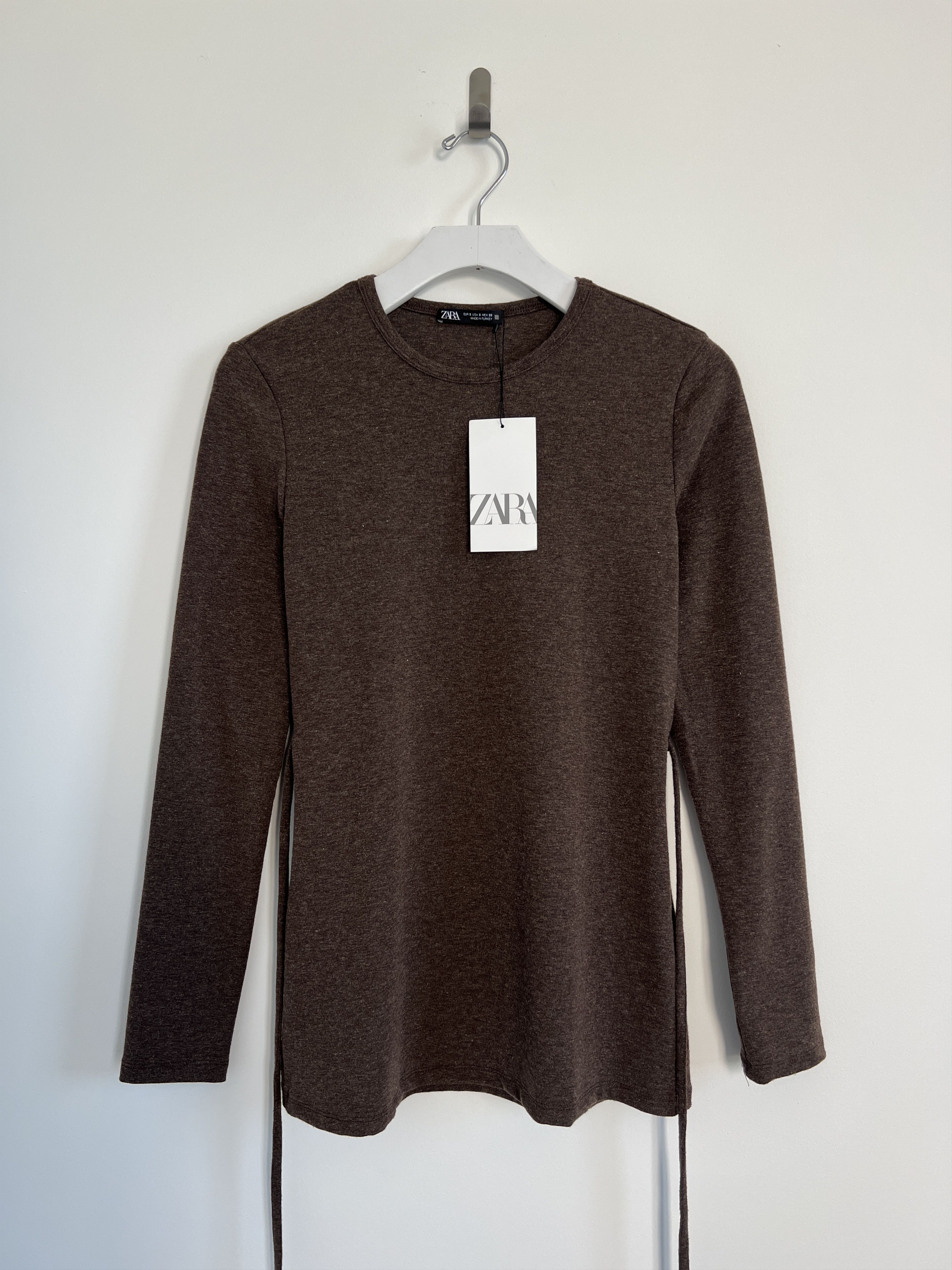 Zara Zara Long Sleeve Top Size S / US 4 / IT 40 - 1 Thumbnail