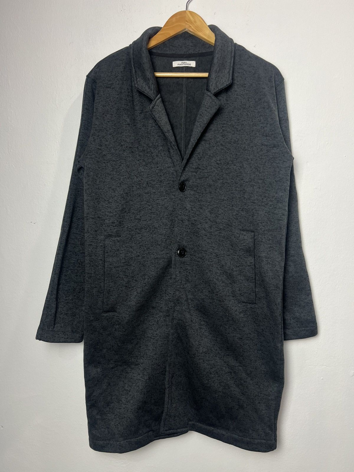 If Six Was Nine Avail Avant Garde Wool Blend Coat Size US L / EU 52-54 / 3 - 1 Thumbnail