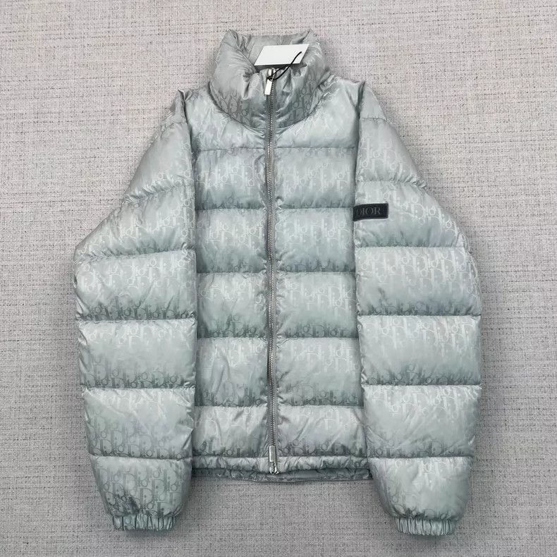 Dior Dior Letter logo full print hooded zipper down jacket Next Size US M / EU 48-50 / 2 - 1 Thumbnail