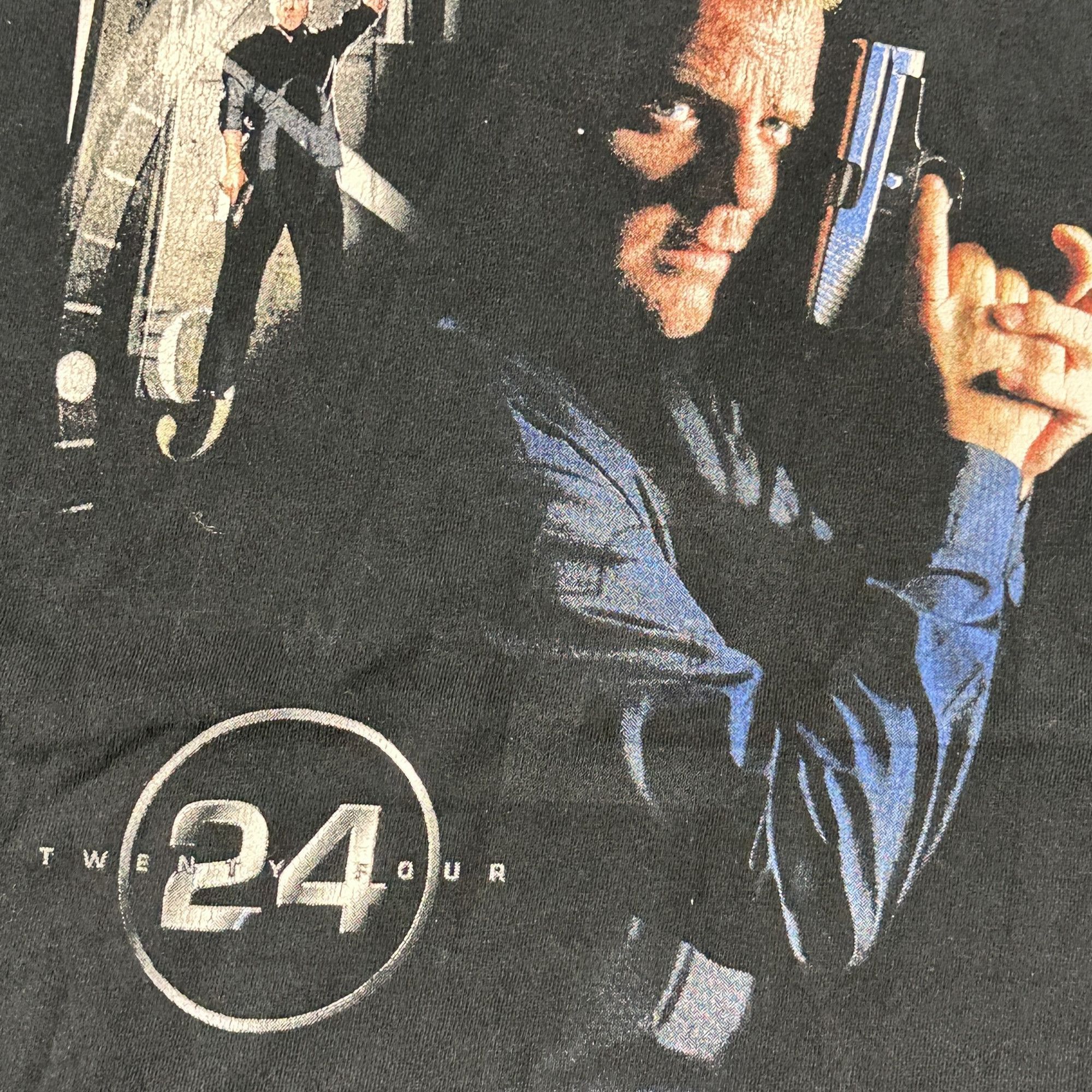 Fruit Of The Loom Vintage 24 TV Show Graphic T-Shirt Size XL Size US XL / EU 56 / 4 - 2 Thumbnail