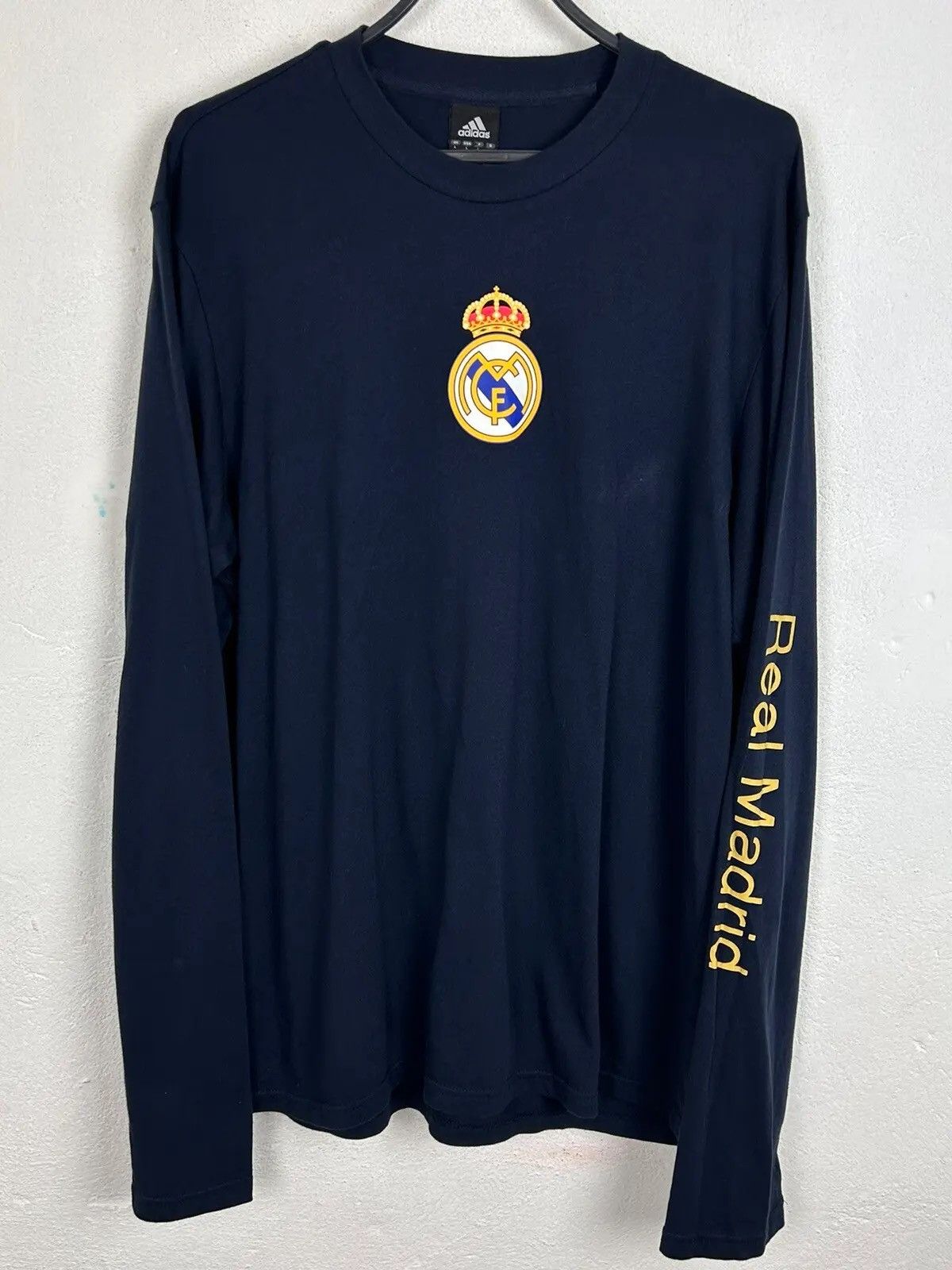 Adidas 00s Vintage Adidas x Real Madrid 2006 Long Sleeve T-Shirt Size US L / EU 52-54 / 3 - 1 Thumbnail