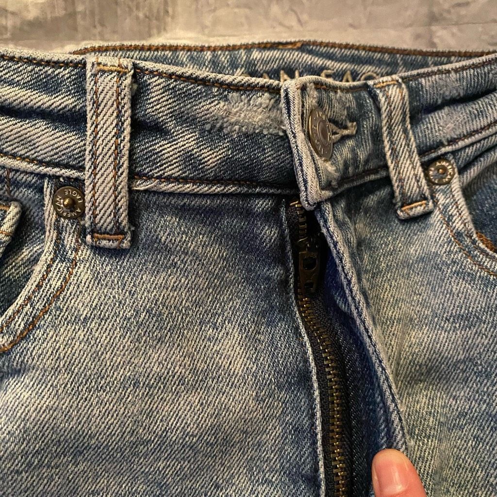 American Eagle Outfitters American eagle outfitters women 2 stretch ripped distressed Size 26" / US 2 / IT 38 - 4 Thumbnail