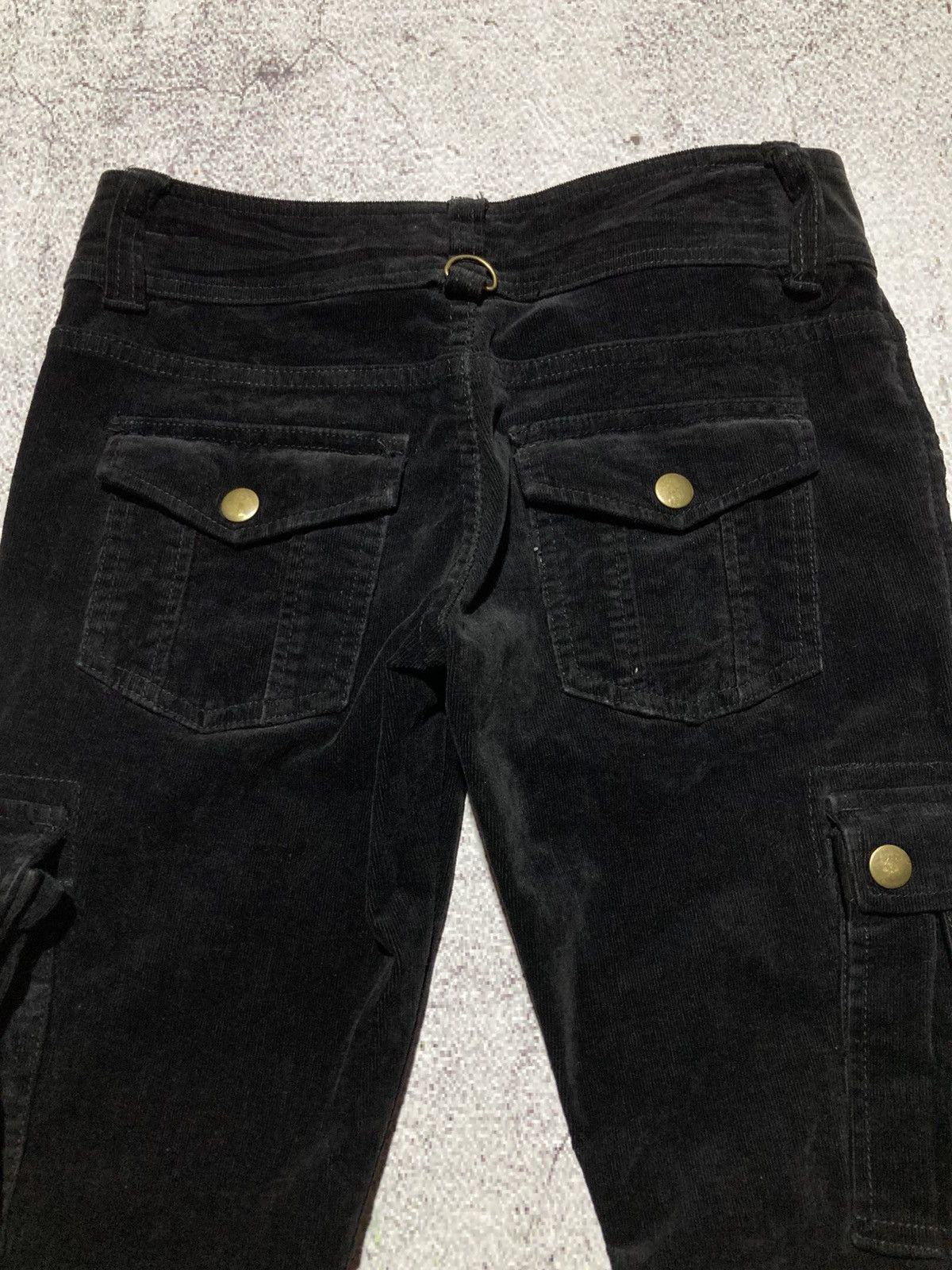 Japanese Brand 2000s Manies Corduroy Anarchy Punk Vkei Lgb Style Pants Size US 28 / EU 44 - 4 Thumbnail
