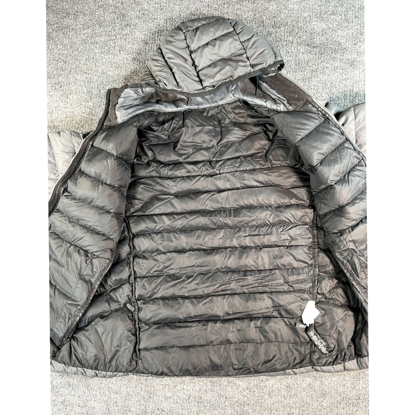 RLX Ralph Lauren Ralph Lauren RLX Puffer Jacket Mens Large Grey 730 Down Fill Hooded Tech Jacket Regular Zip Pockets Size US L / EU 52-54 / 3 - 7 Thumbnail