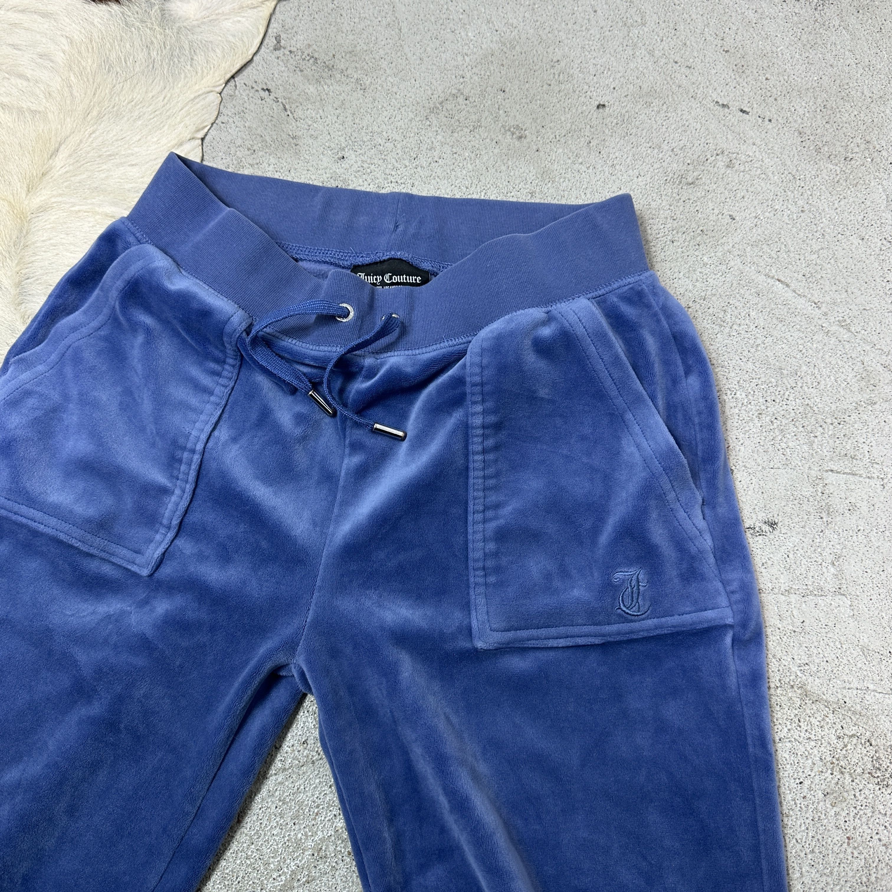 Juicy Couture Vintage Velvet Streetwear Juicy Couture Sweatpants Y2K Size 24" / US 00 / IT 34 - 3 Thumbnail