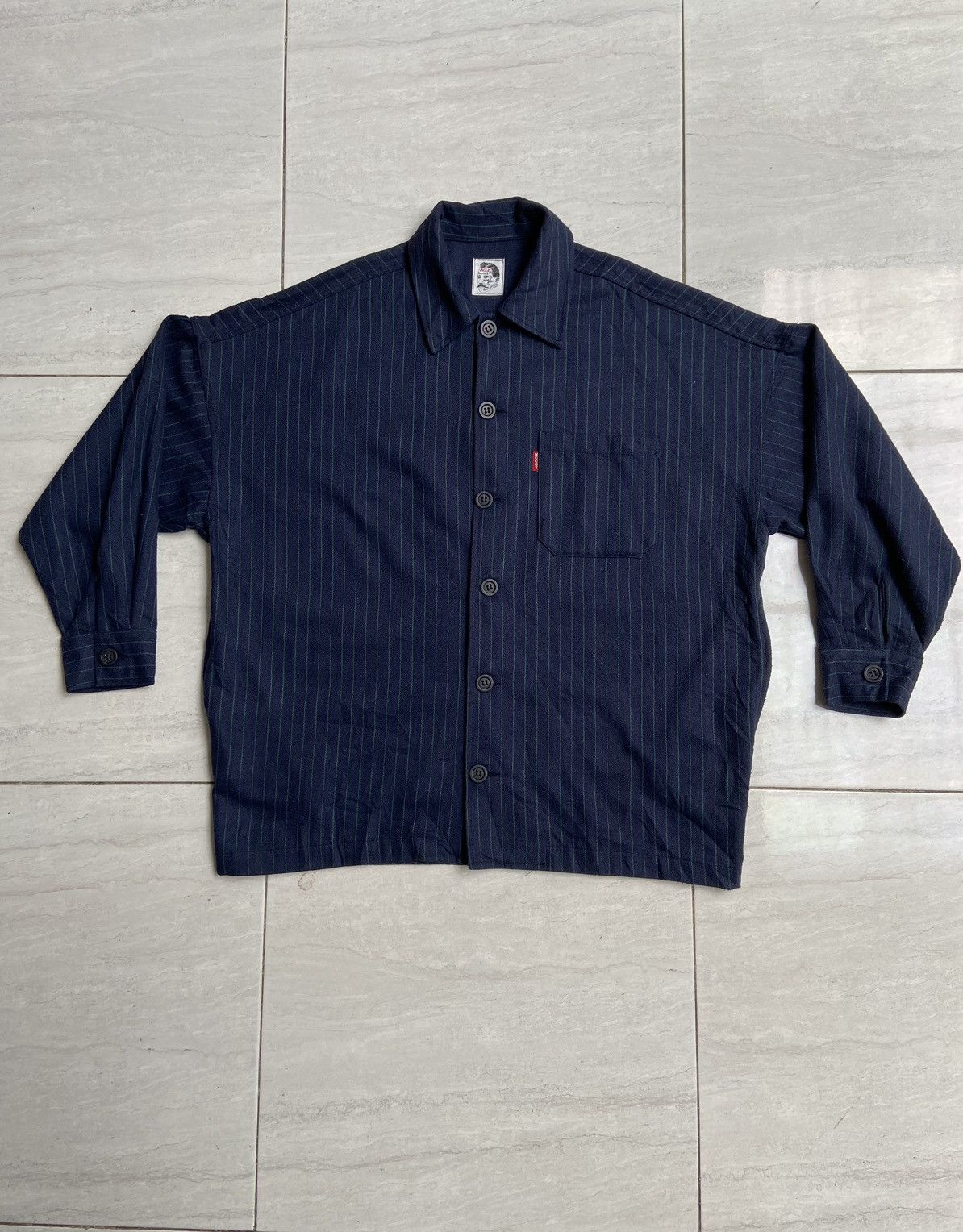 Designer MCCOY Stripped Shirt Size US XXL / EU 58 / 5 - 6 Thumbnail