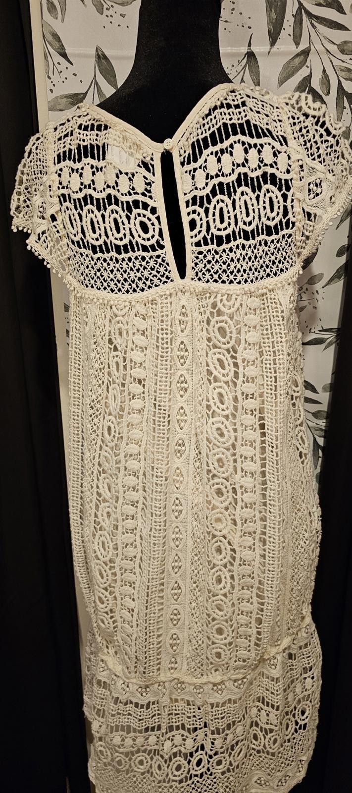 Marvel Comics Maeve Anthropologie Dress Cream Womens Size M Size M / US 6-8 / IT 42-44 - 6 Thumbnail