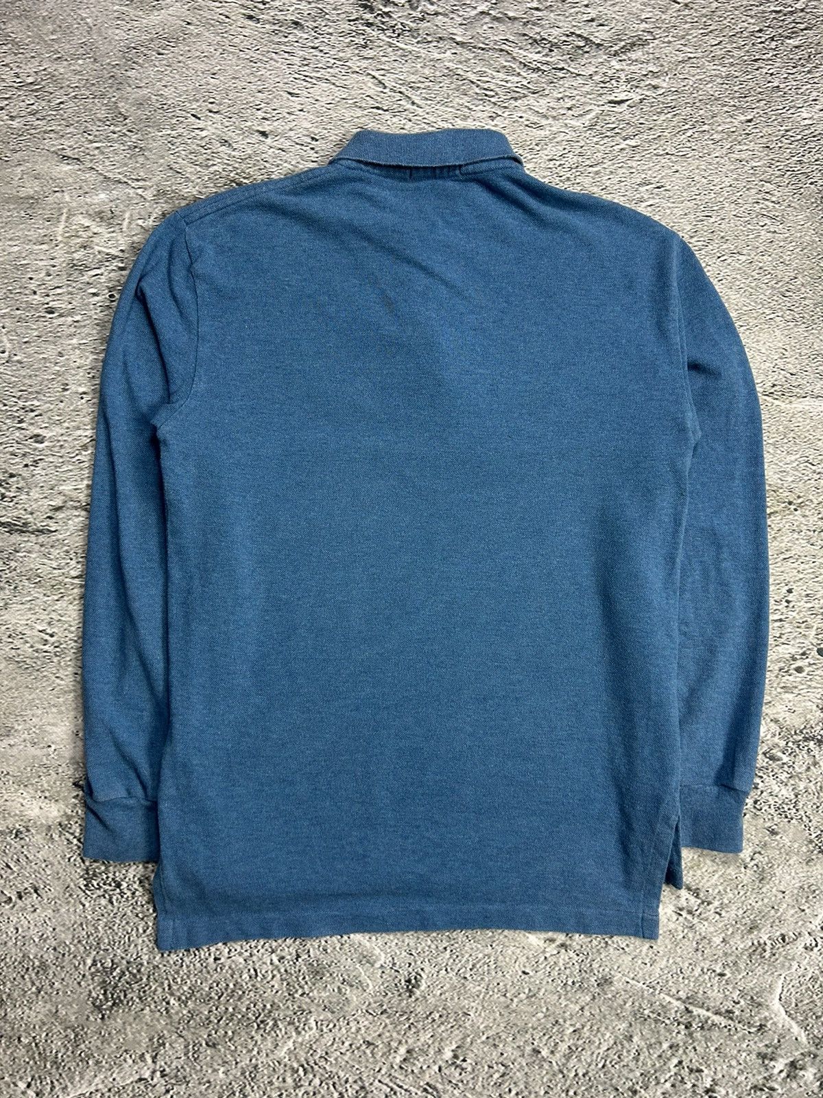 Polo Ralph Lauren × Ralph Lauren × Vintage Polo Ralph Lauren longsleeve polo rugby blue Size US XS / EU 42 / 0 - 4 Thumbnail