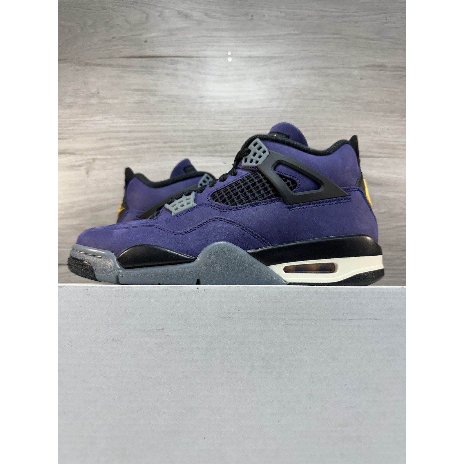 Jordan Brand Air Jordan 4 Retro Lakers - Size 7.5 Size US 7.5 / EU 40-41 - 1 Thumbnail