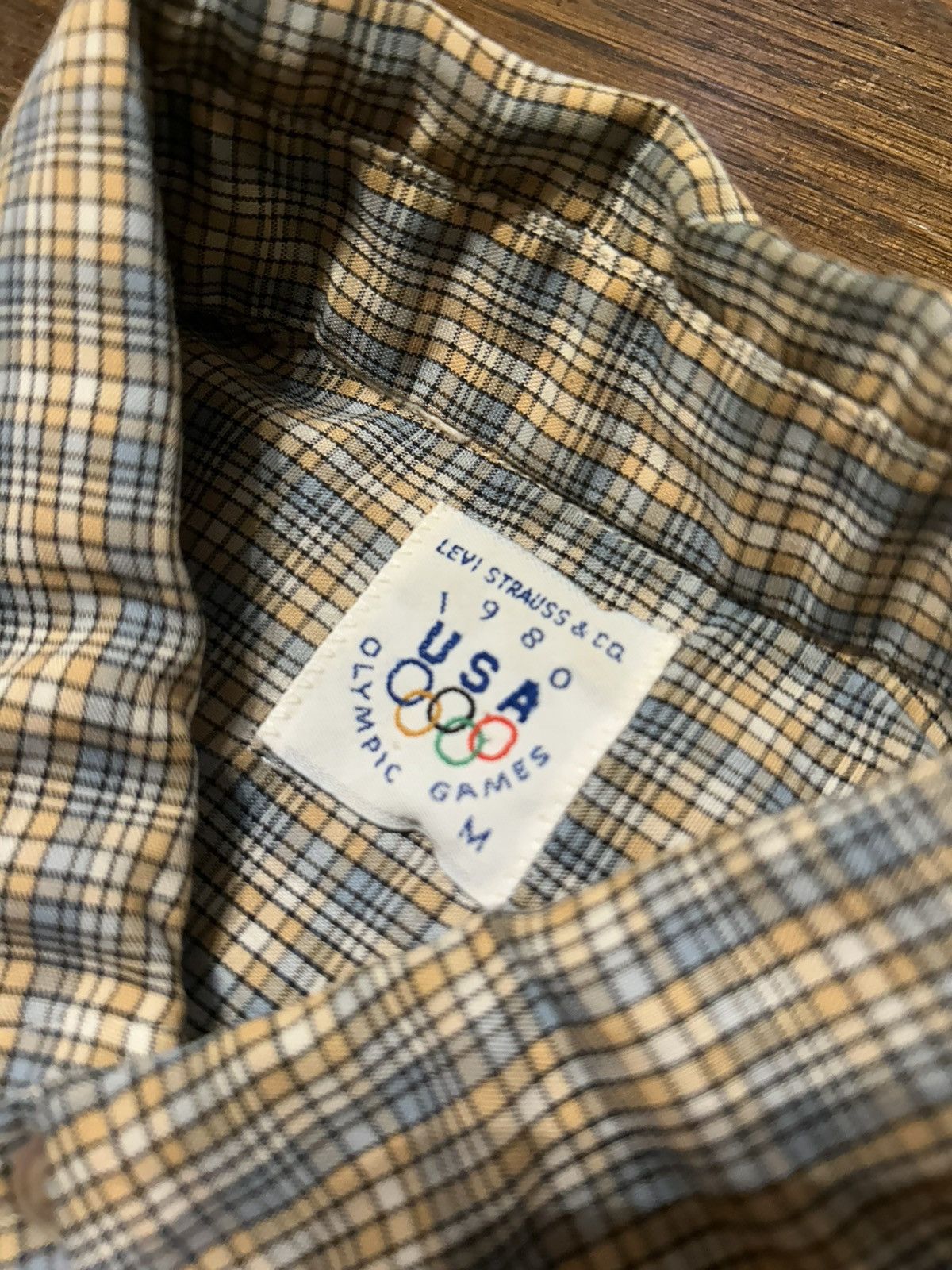 Levi's Vintage Levis x Olympics Shirt Size US M / EU 48-50 / 2 - 2 Thumbnail