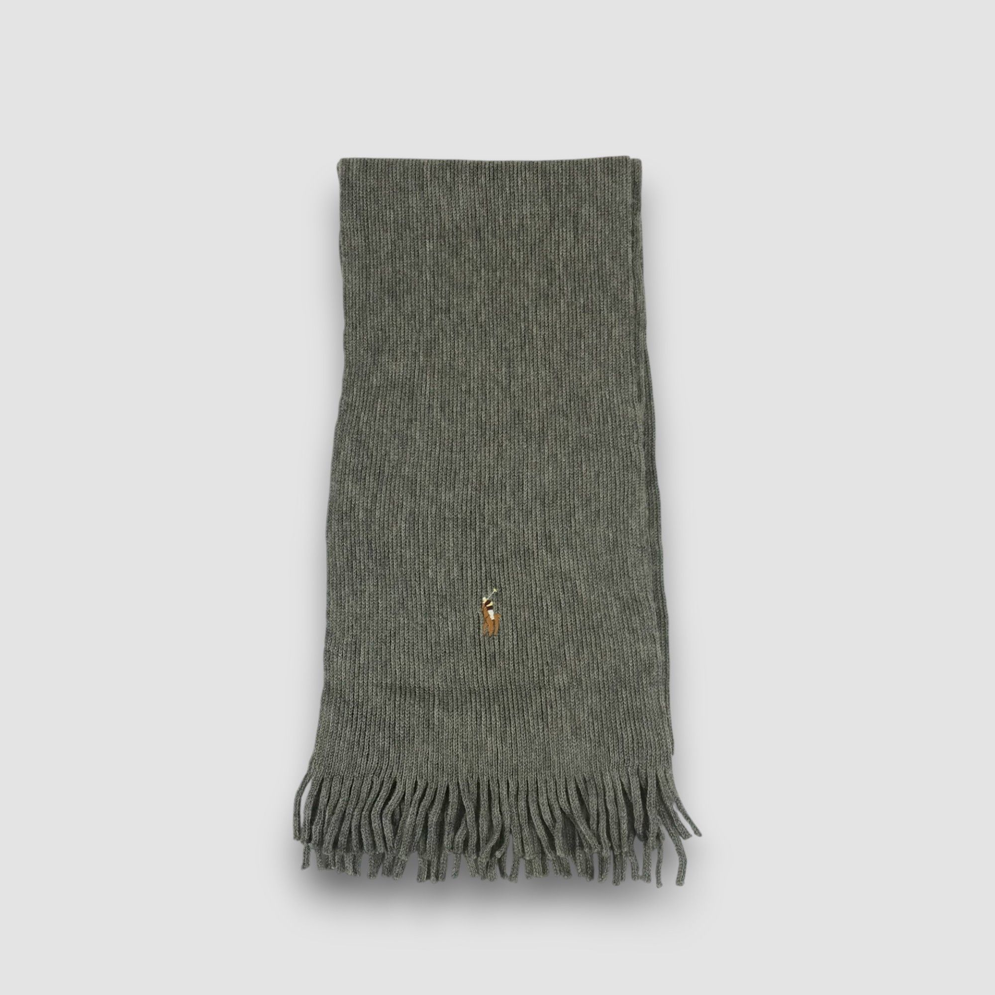 Polo Ralph Lauren Vintage Polo Ralph Lauren Scarf Muffler Wool Knitted Scarves Size ONE SIZE - 2 Thumbnail