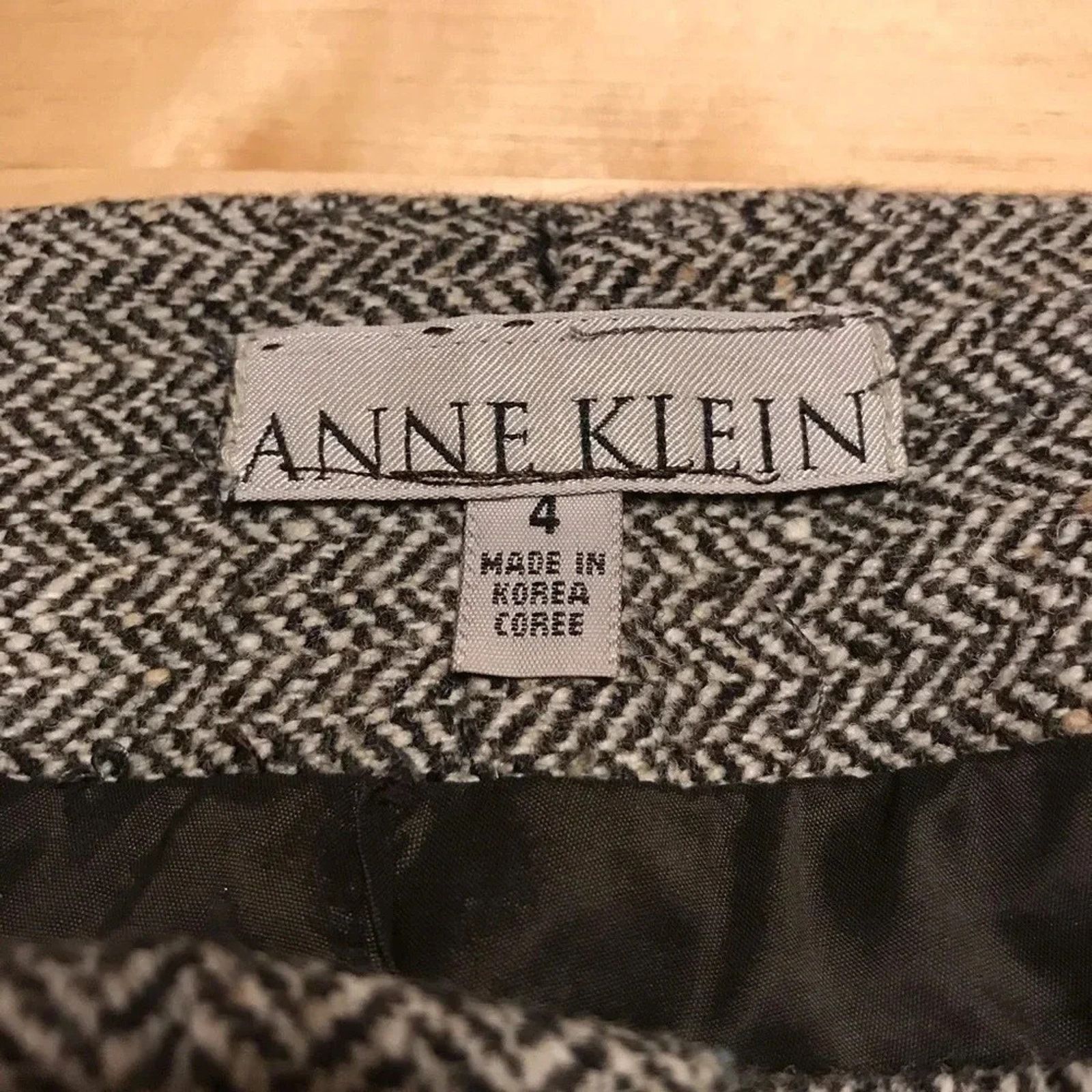 Anne Klein Anne Klein Wool Blend Dress Pants Size 27" / US 4 / IT 40 - 6 Thumbnail