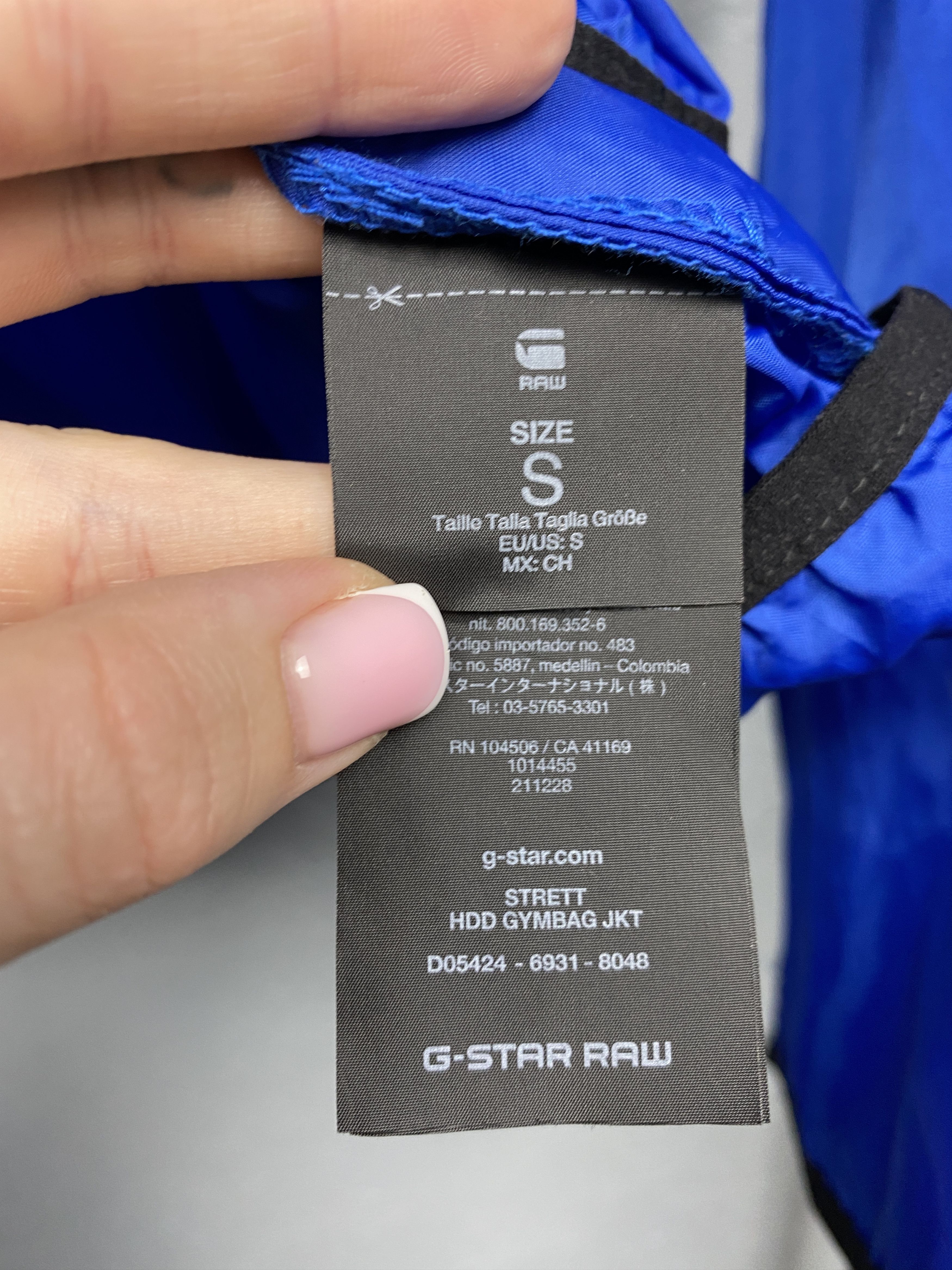 G-Star G Star Raw Mens Strett Gymbag Nylon Jacket Size US S / EU 44-46 / 1 - 5 Thumbnail