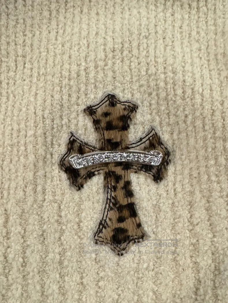 Chrome Hearts Chrome Hearts Leopard crossbone sweatshirt Size M / US 6-8 / IT 42-44 - 4 Thumbnail