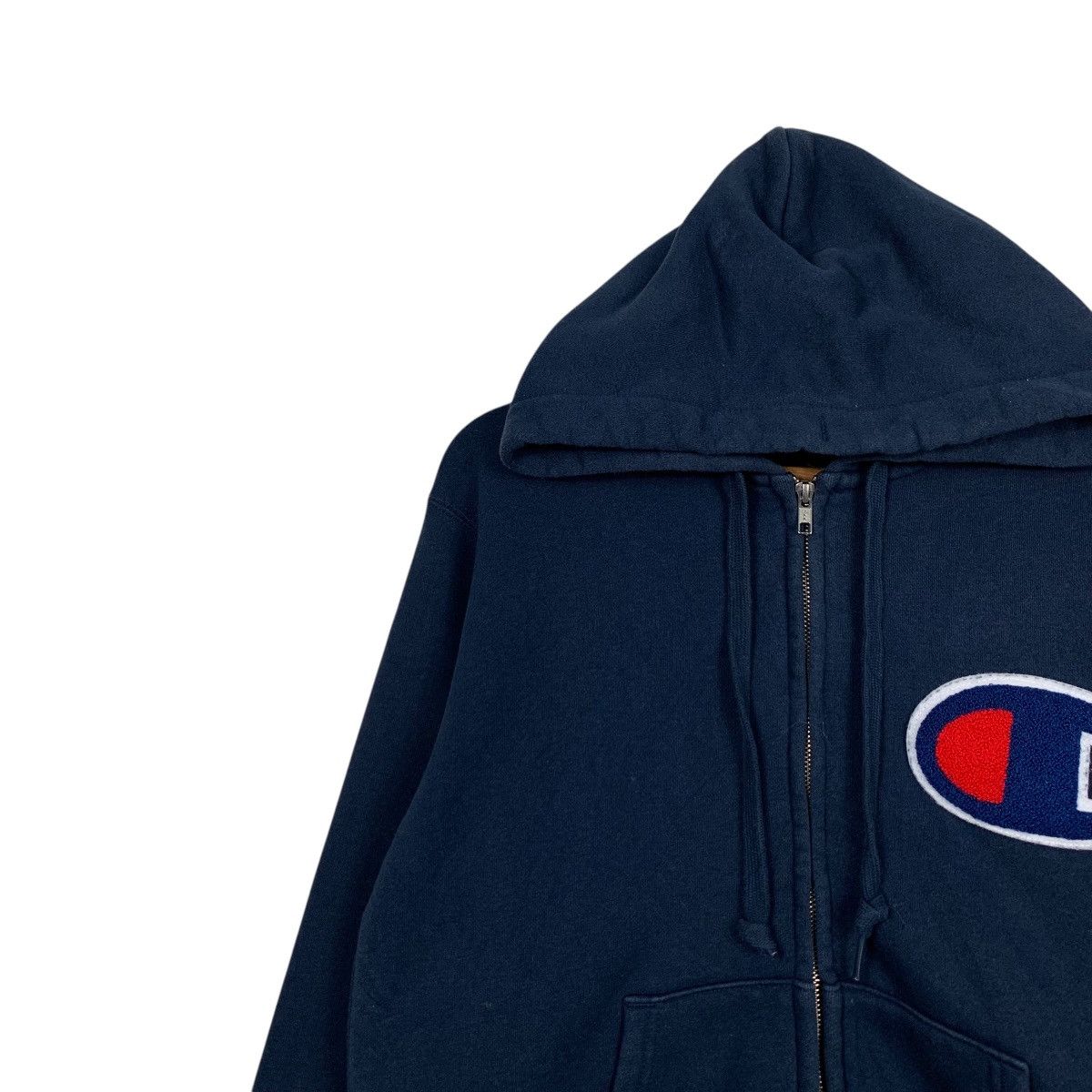 Champion CHAMPION Big Logo Zipper Hoodies Sweatshirt #1791-C79 Size US M / EU 48-50 / 2 - 7 Thumbnail