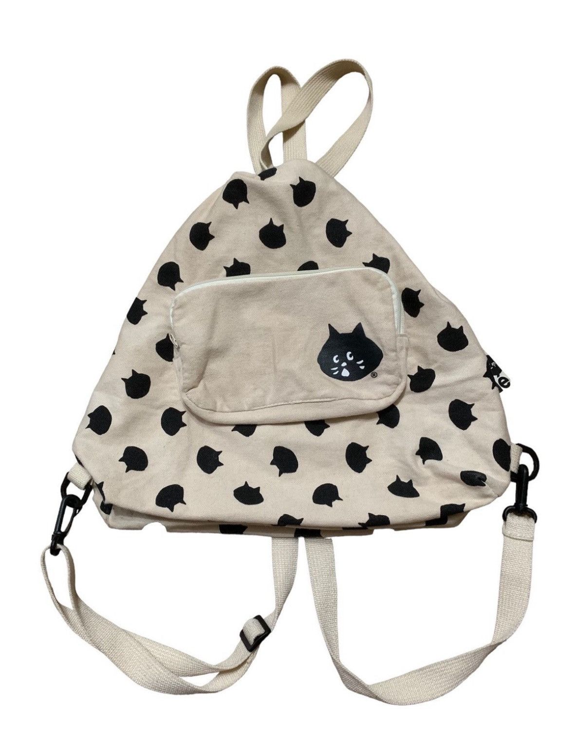 Issey Miyake × Ne-Net OG Ne-Net Issey Miyake Cat Nya Polkadot Tote Rucksack Bag Size ONE SIZE - 1 Thumbnail