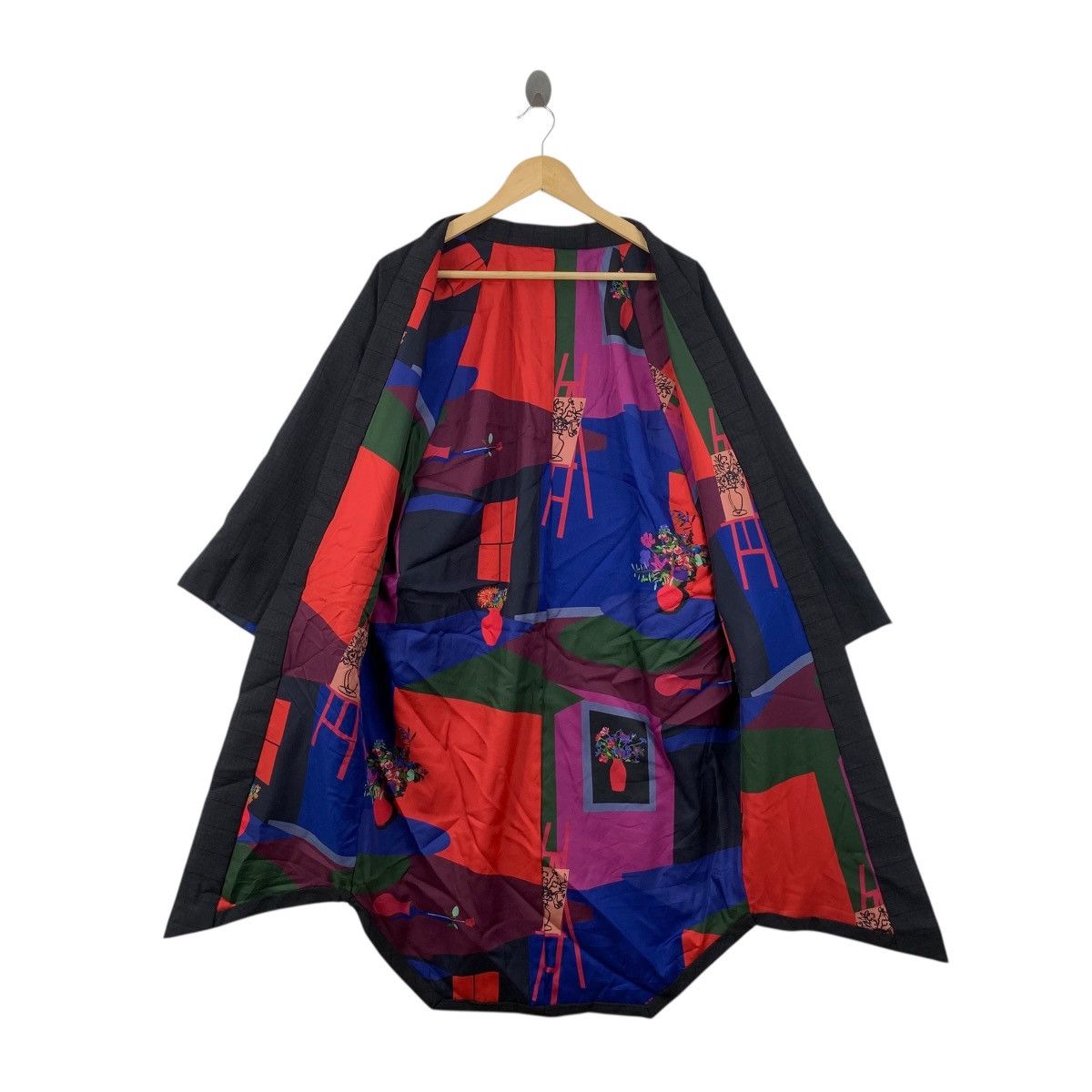 Vintage Vintage 90s KIMONO JAPAN HAORI Avant Garde Traditional Size XXL / US 16-18 / IT 52-54 - 6 Thumbnail