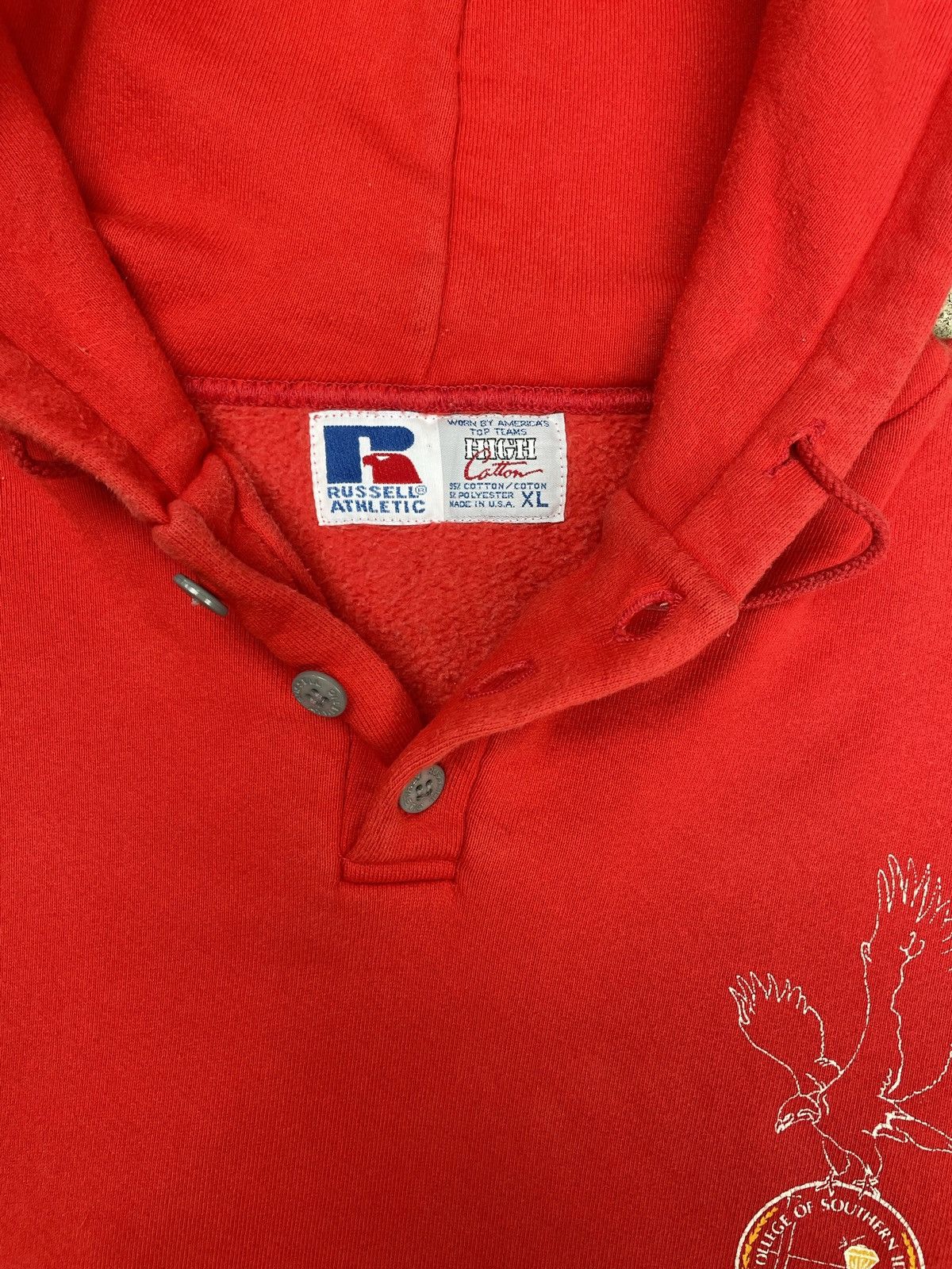 Russell Athletic × Vintage Vintage College of Southern Idaho Russell Hoodie Size US L / EU 52-54 / 3 - 5 Thumbnail