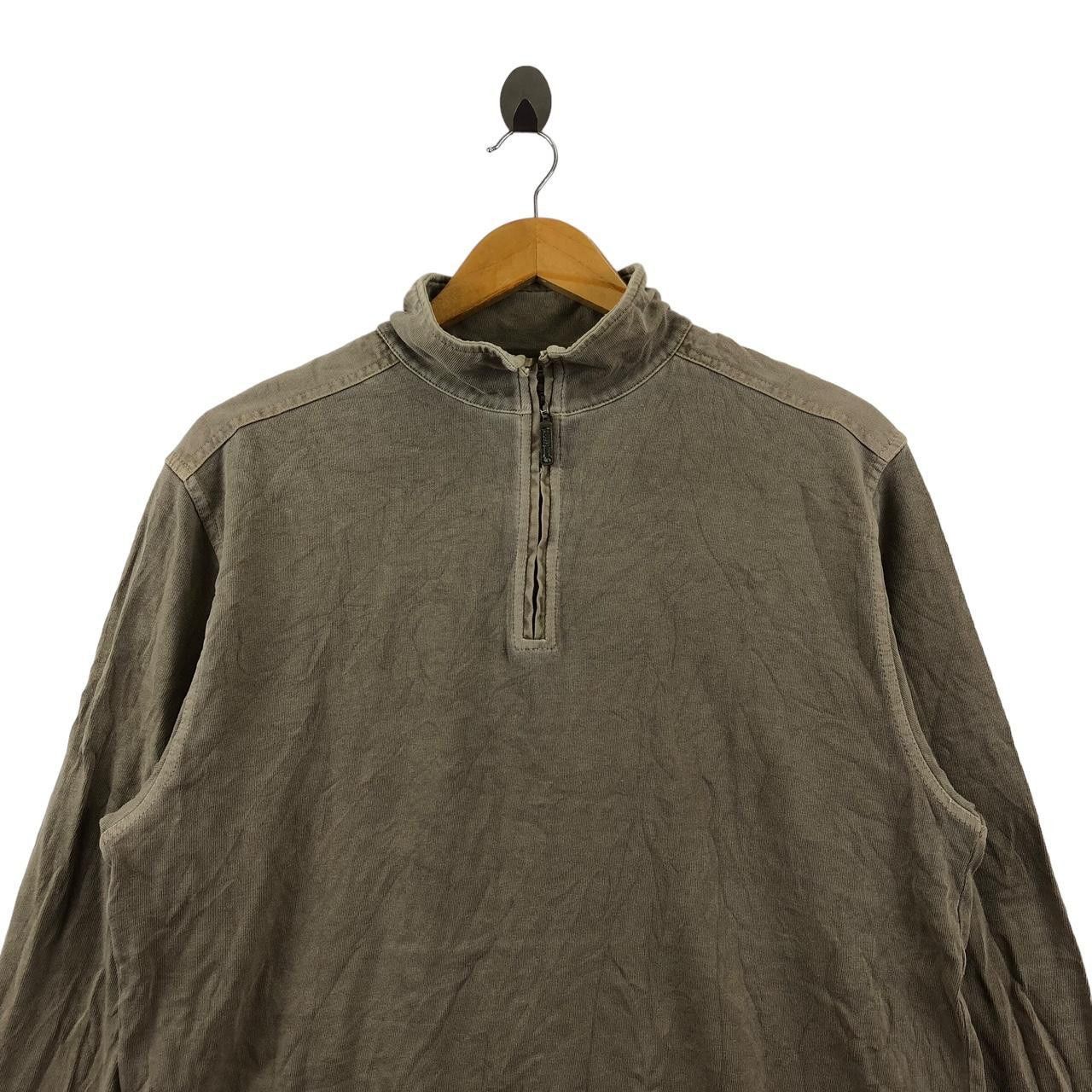 L.L. Bean Vintage L.L.BEAN MAINE Half Zipper Sweatshirt Sweater Size US L / EU 52-54 / 3 - 3 Thumbnail