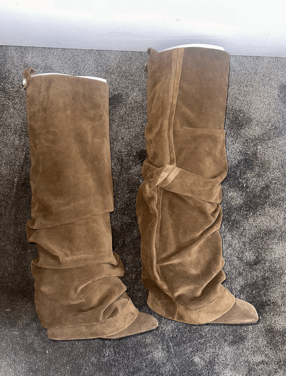 The Attico Rea Suede Leather Tube Boots Size US 7.5 / IT 37.5 - 13 Thumbnail